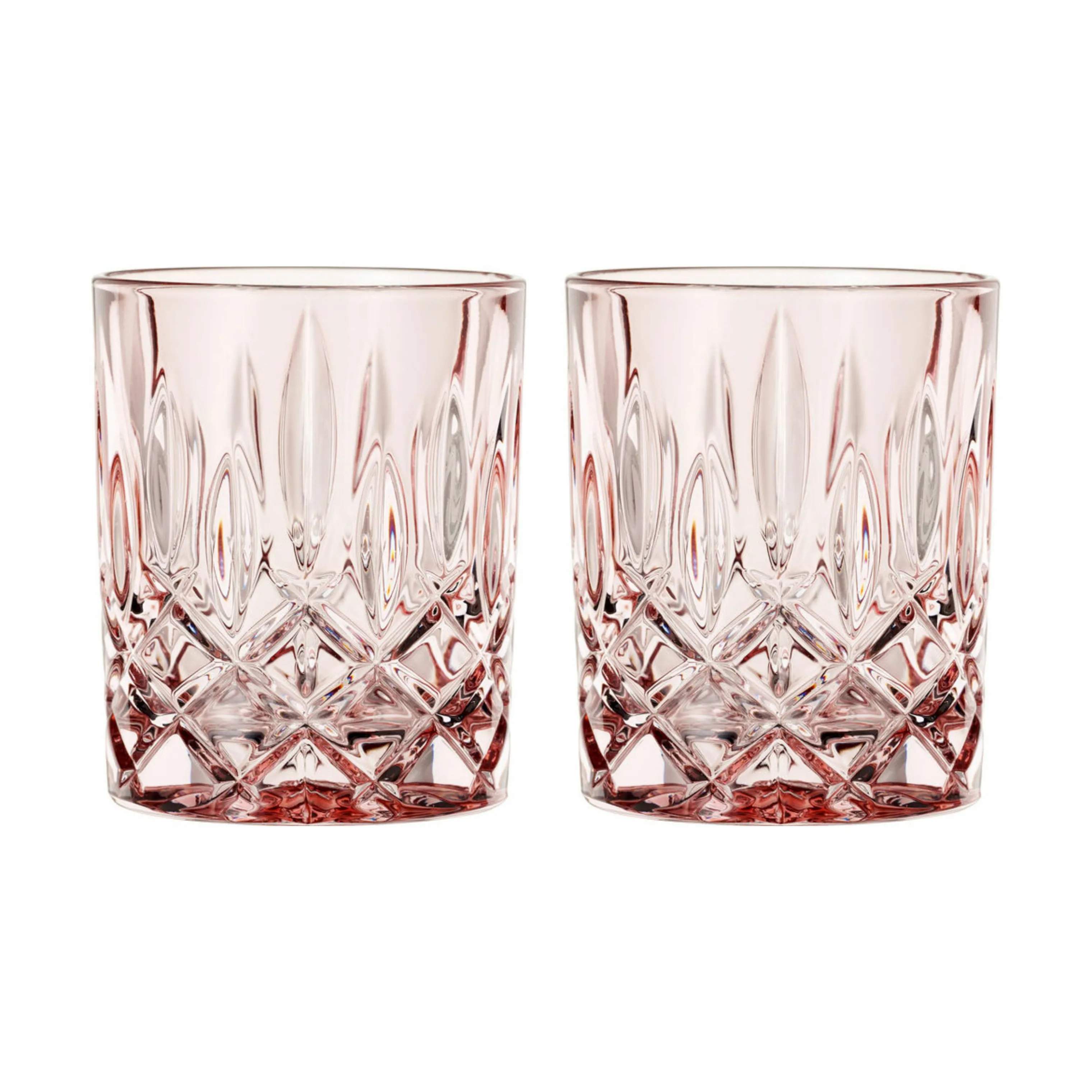 Noblesse Whiskyglas - 2 stk., rose, large