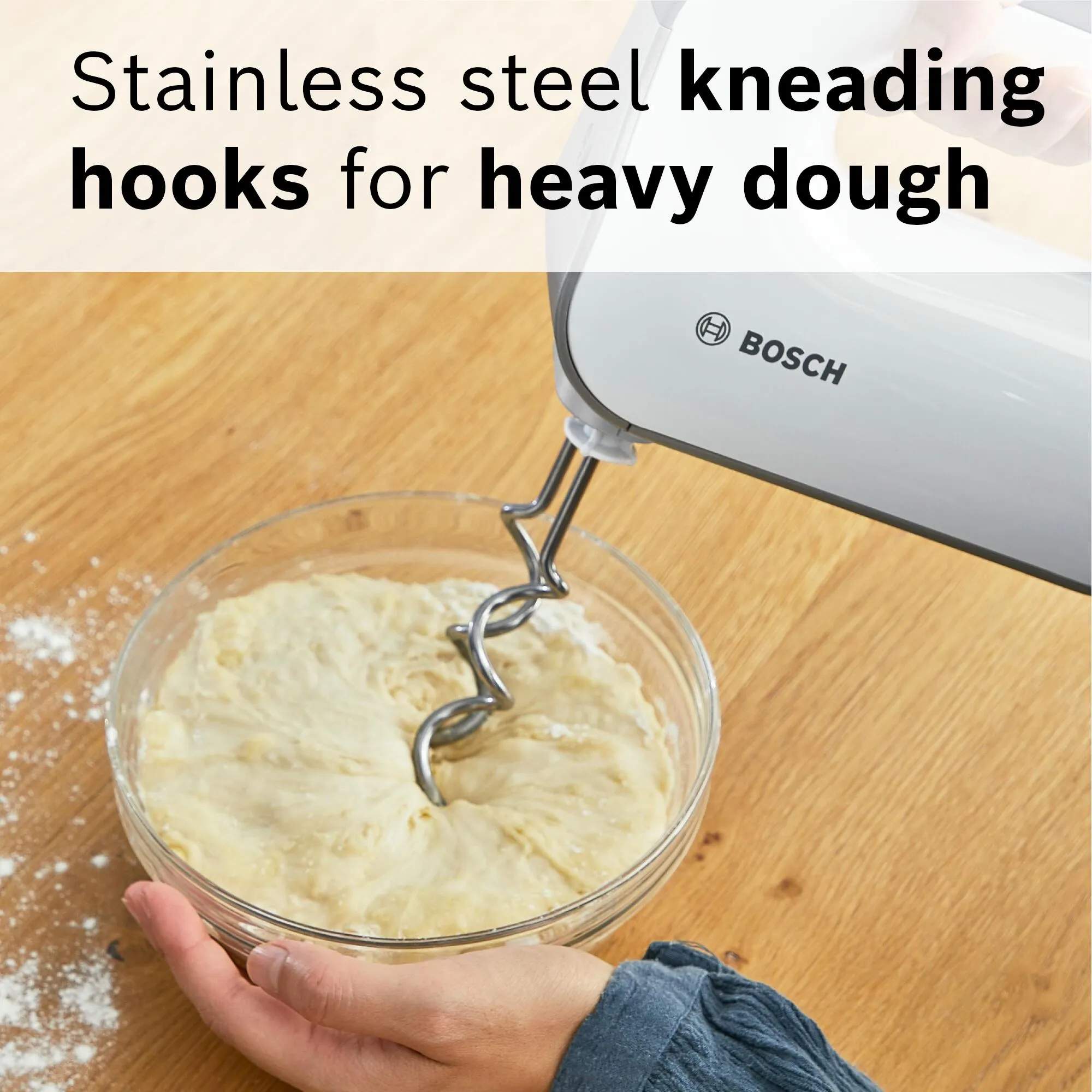 Bosch Håndmixere MFQ4 Håndmixer i Hvid, 6