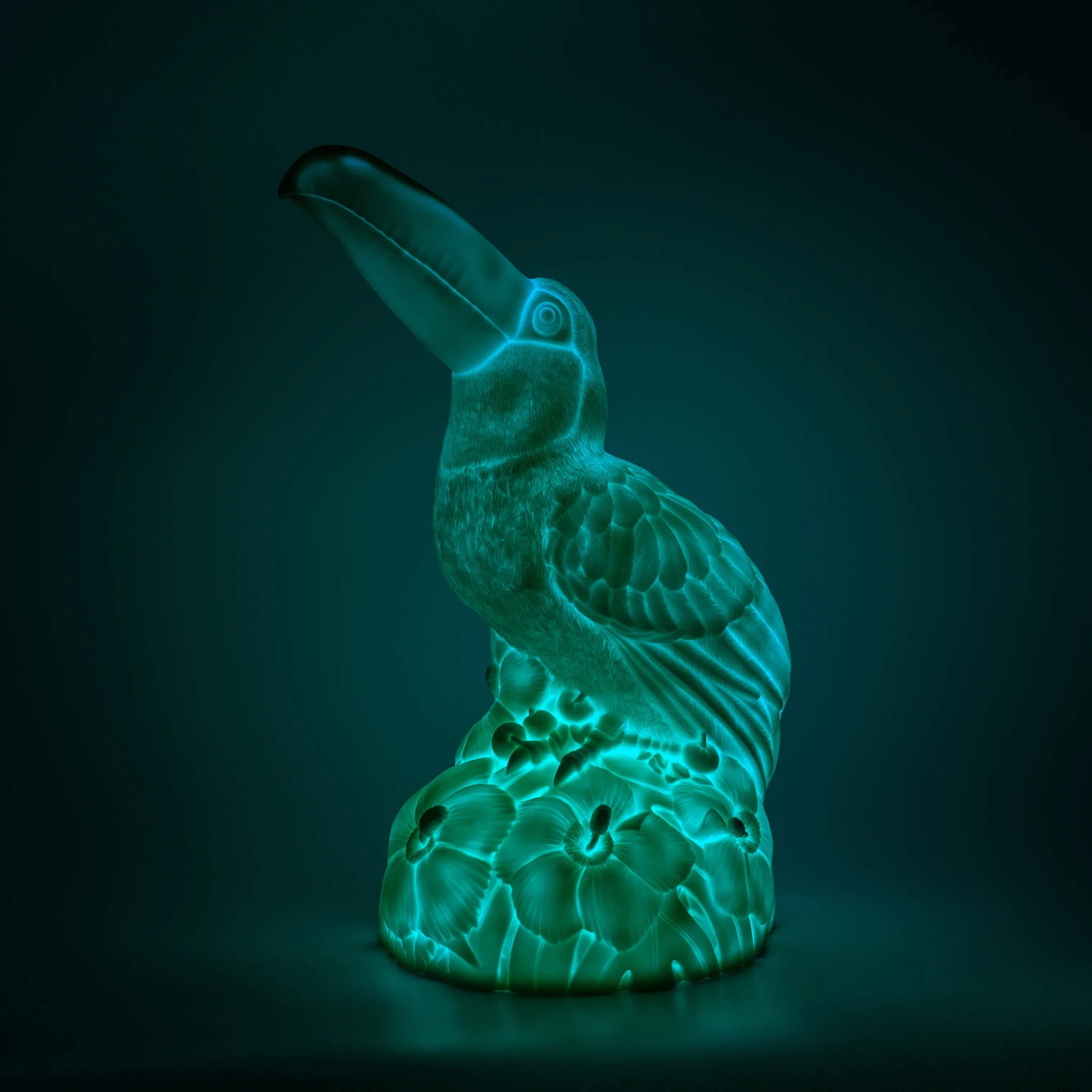 Goodnight Light LED-lamper Eden Toucan Lampe i Saffron, 5