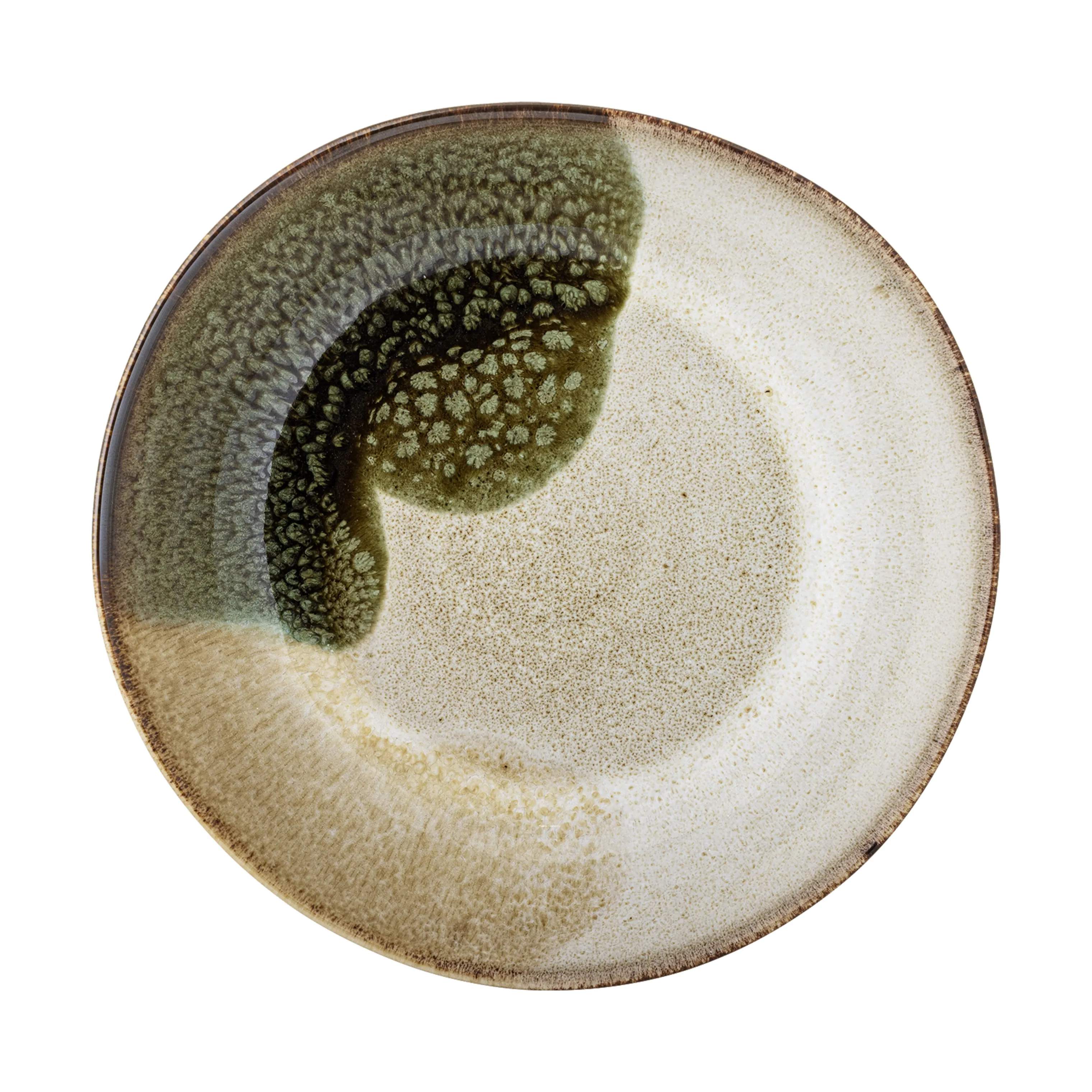 Bloomingville Dybe tallerkener Jules Dyb Tallerken i Grøn, 1