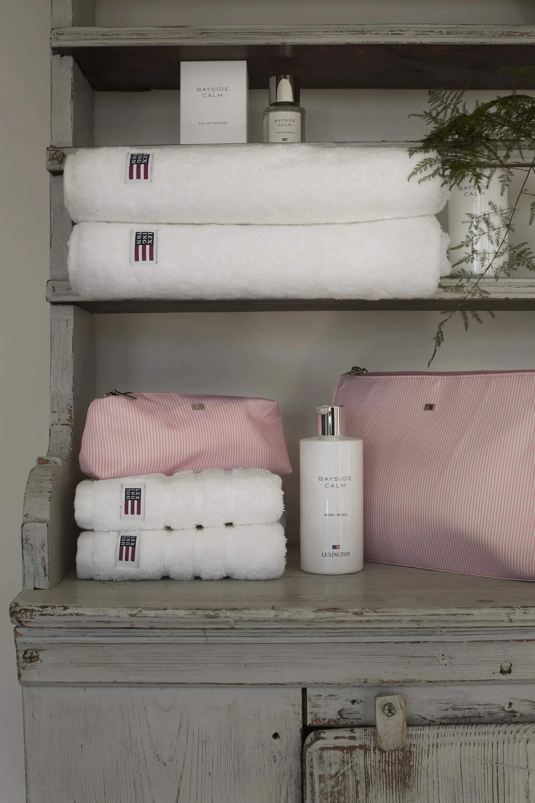 Lexington Toilettasker Icons Toilettaske i Pink/White, 200 gram, 2