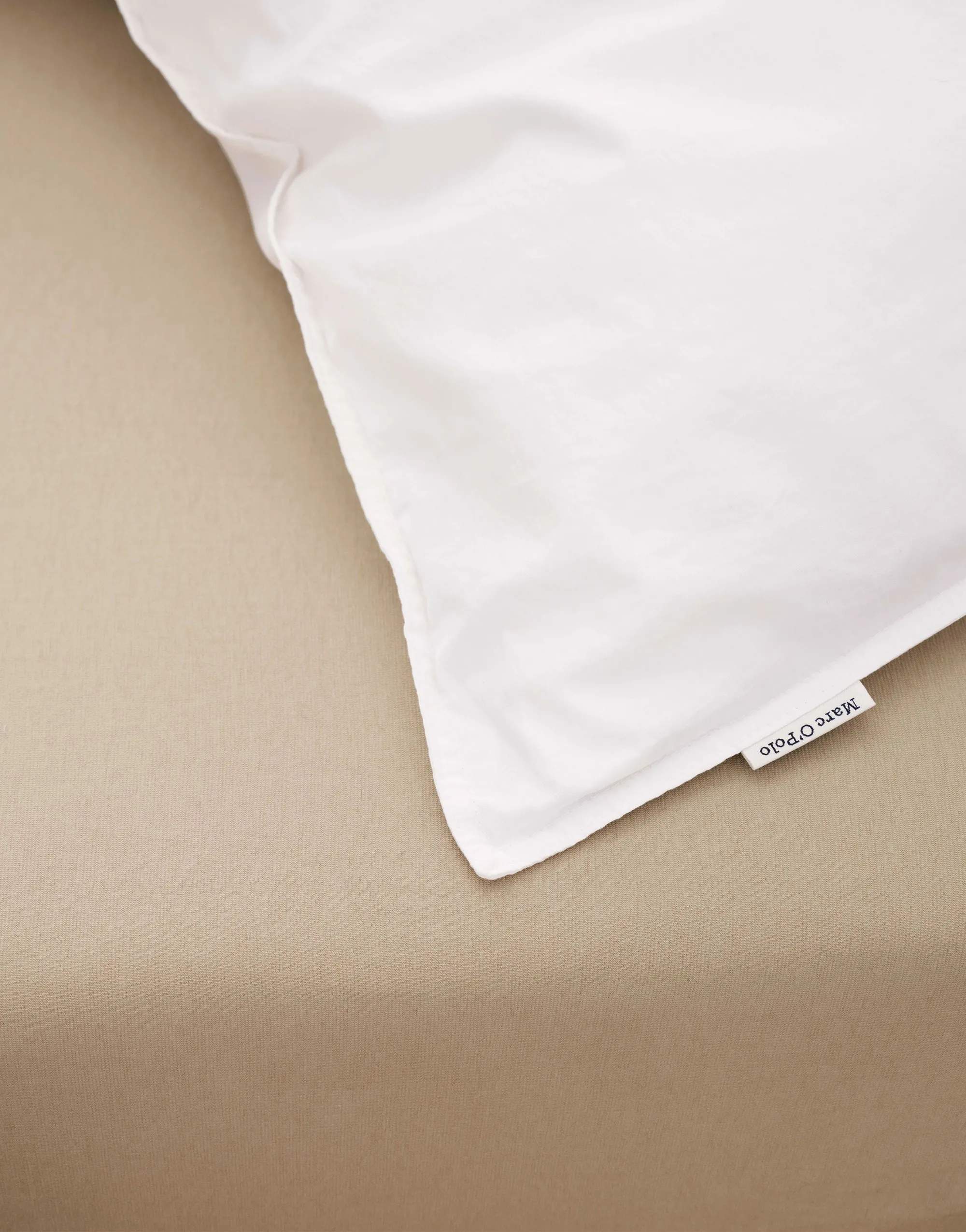 Marc O'Polo Lagner Premium Organic Jersey Boxlagen i Dark sand, 140/160 x 200/220 cm, 3