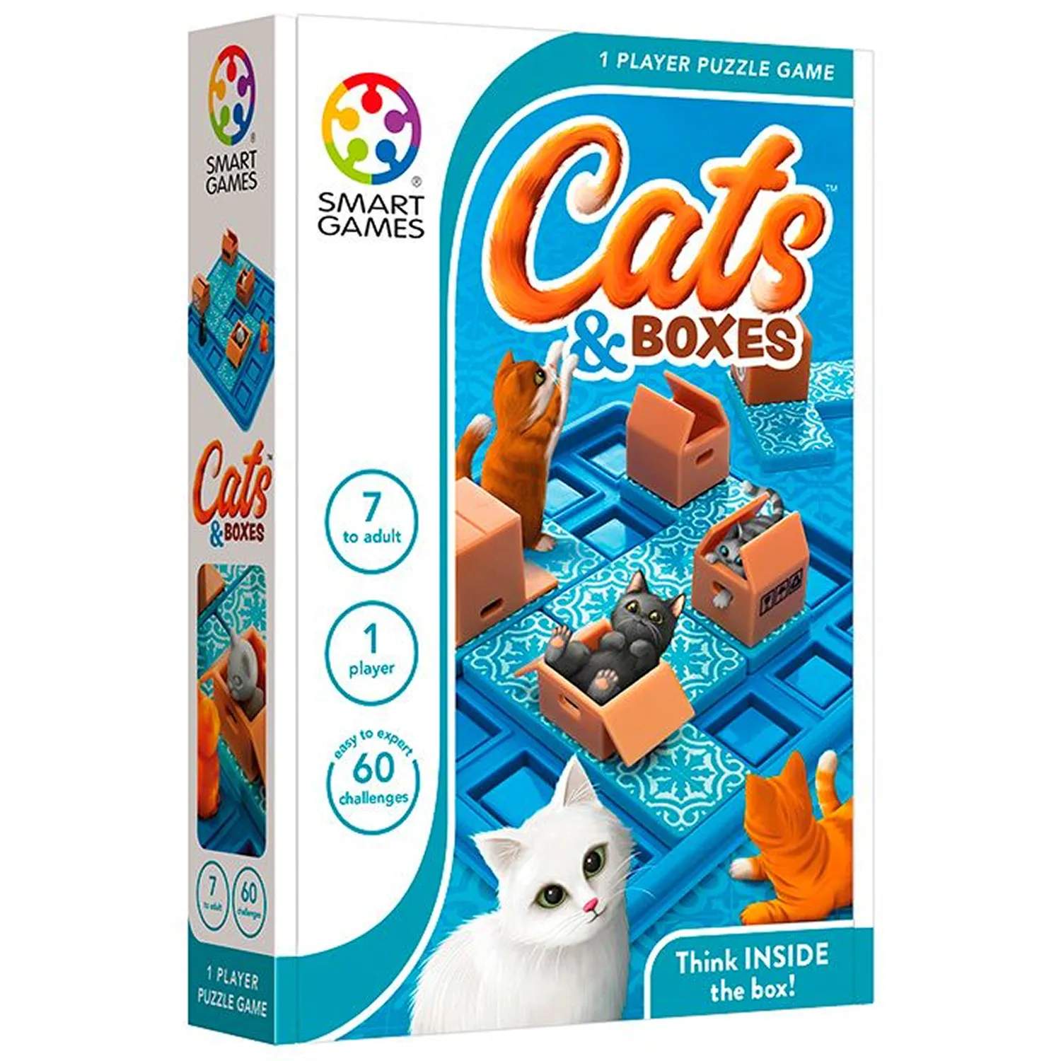 Spilbræt Spil Brætspil - Cats & Boxes i Multifarvet, 1