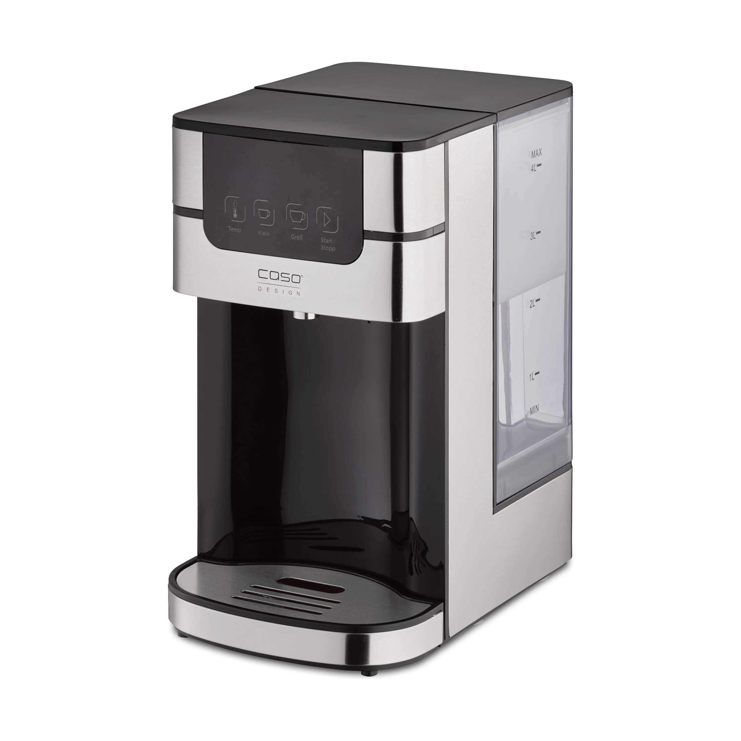 Caso Elkedler PerfectCup 1000 Pro Varmtvandsdispenser i Stål, 4