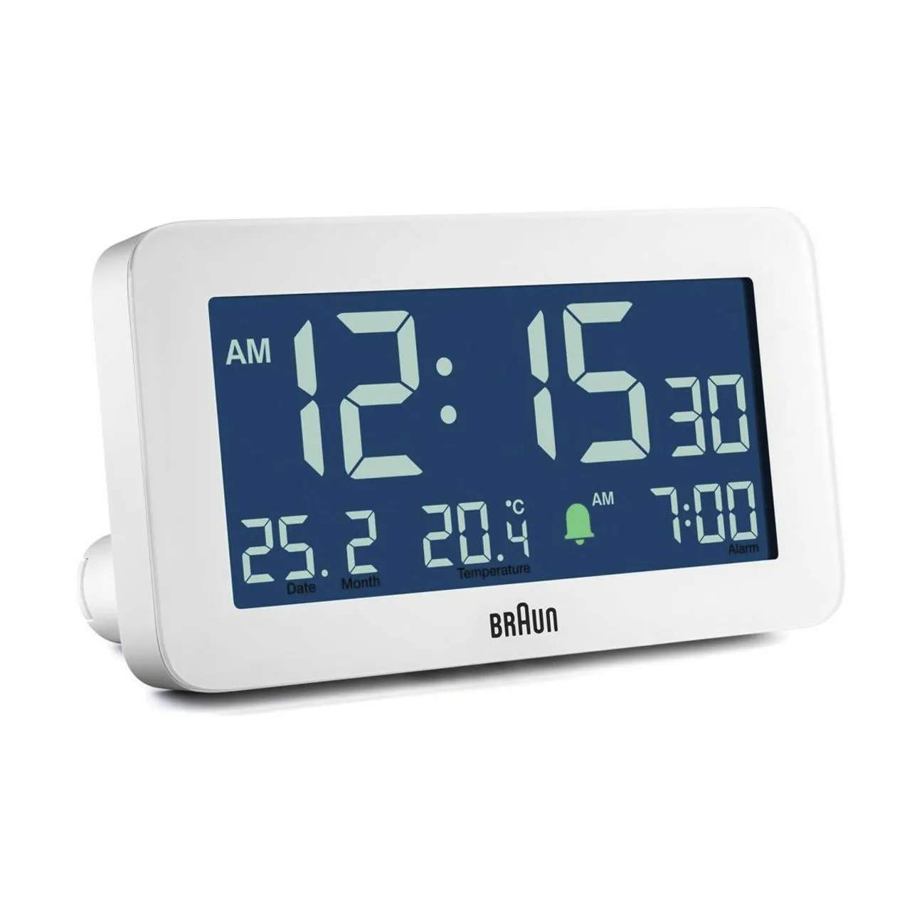 Braun Vækkeure Vækkeur BC10 i hvid, 1