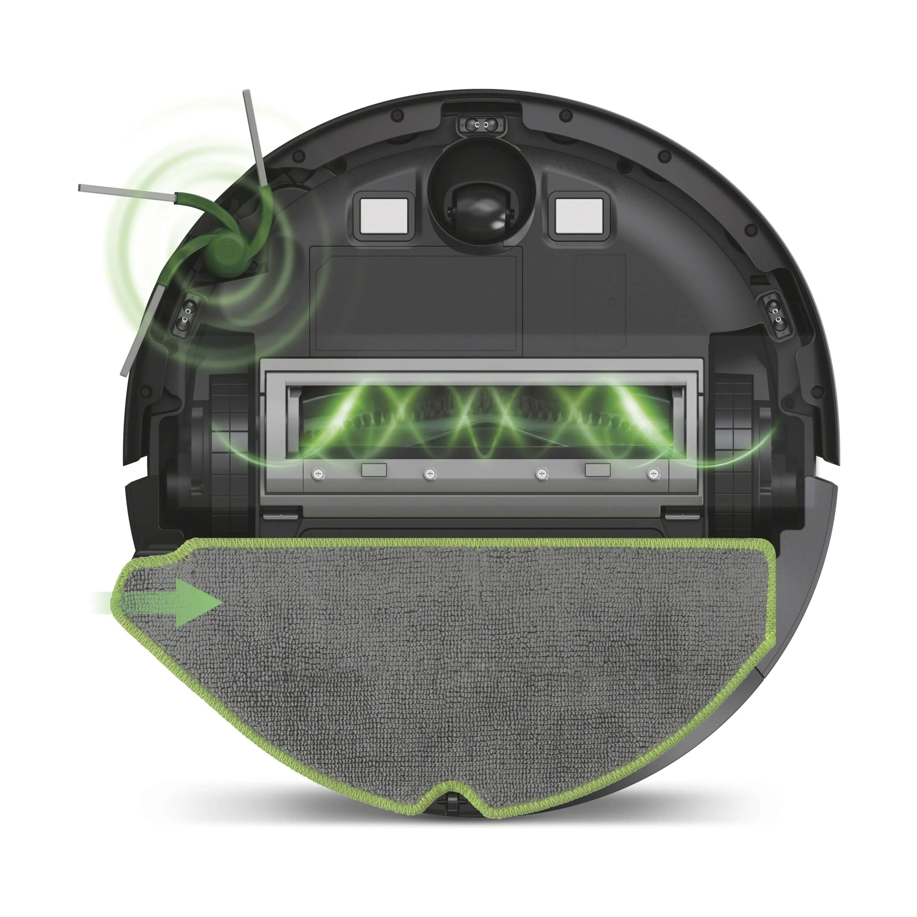 iRobot Robotstøvsugere Roomba Combo Robotstøvsuger 115+ i Sort, 4
