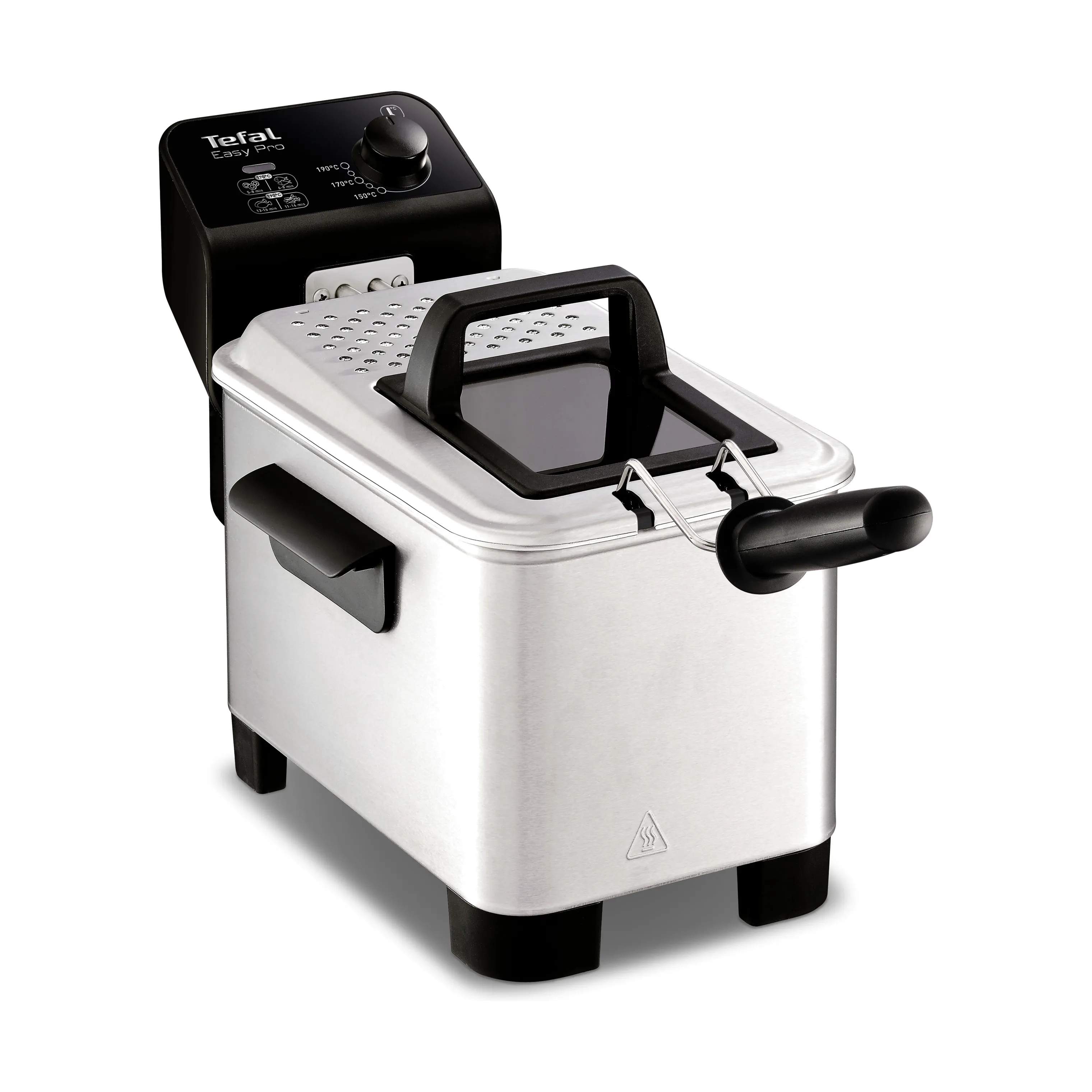 Tefal Frituregryder Easy Pro Frituregryde i Sølvfarvet, 1