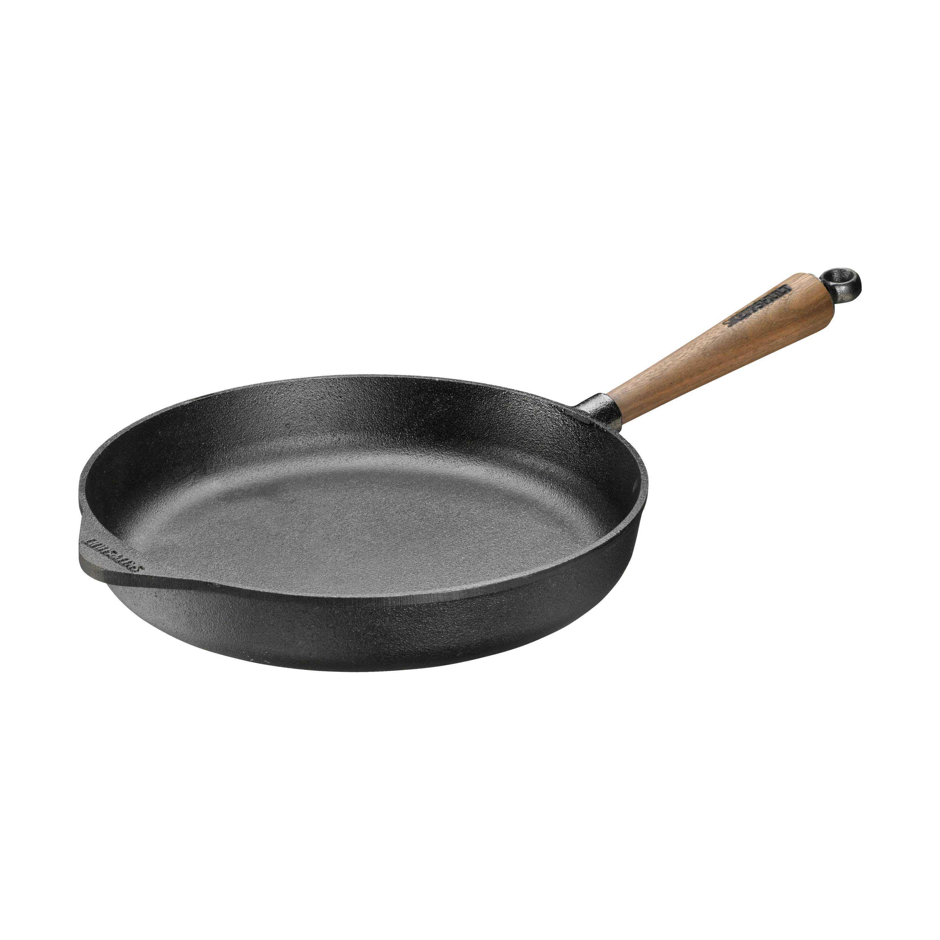 Skeppshult Stegepander Walnut Stegepande i Sort/Træ, 28 cm, 2
