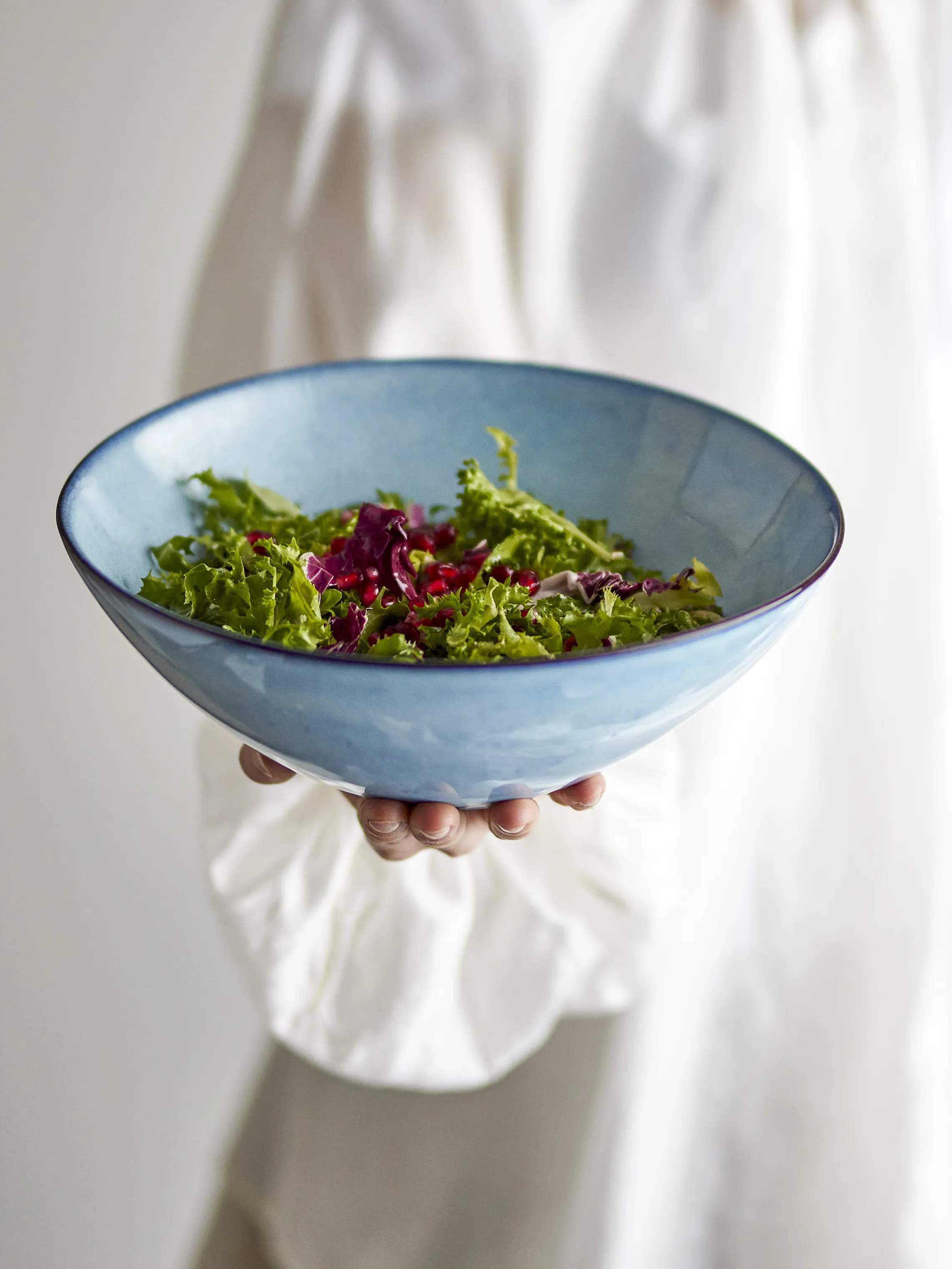 Bloomingville Serveringsskåle Sandrine Skål i Blå, 3
