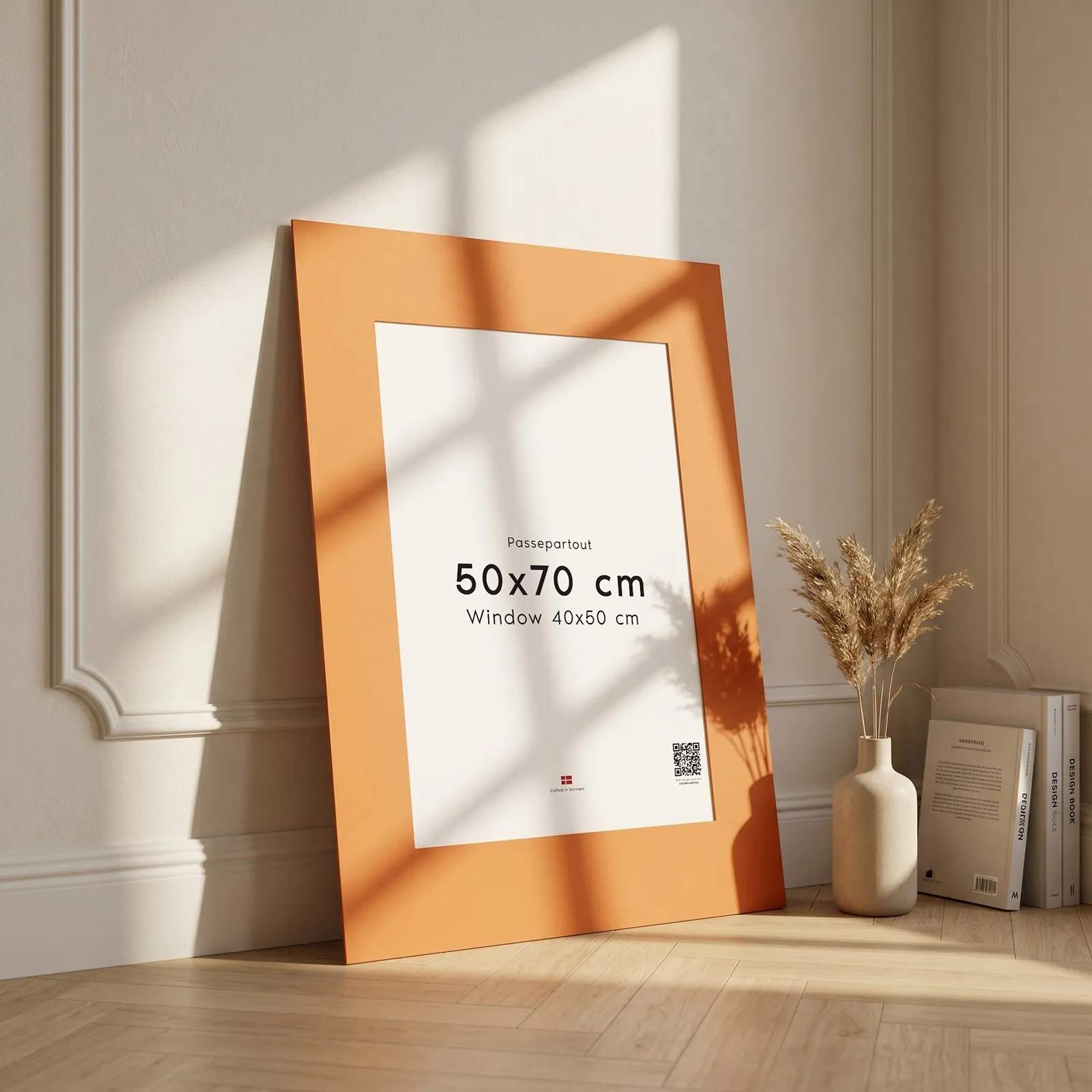 Poster&Frame Plakater Passepartout i Orange, B30 x L40 cm, 2