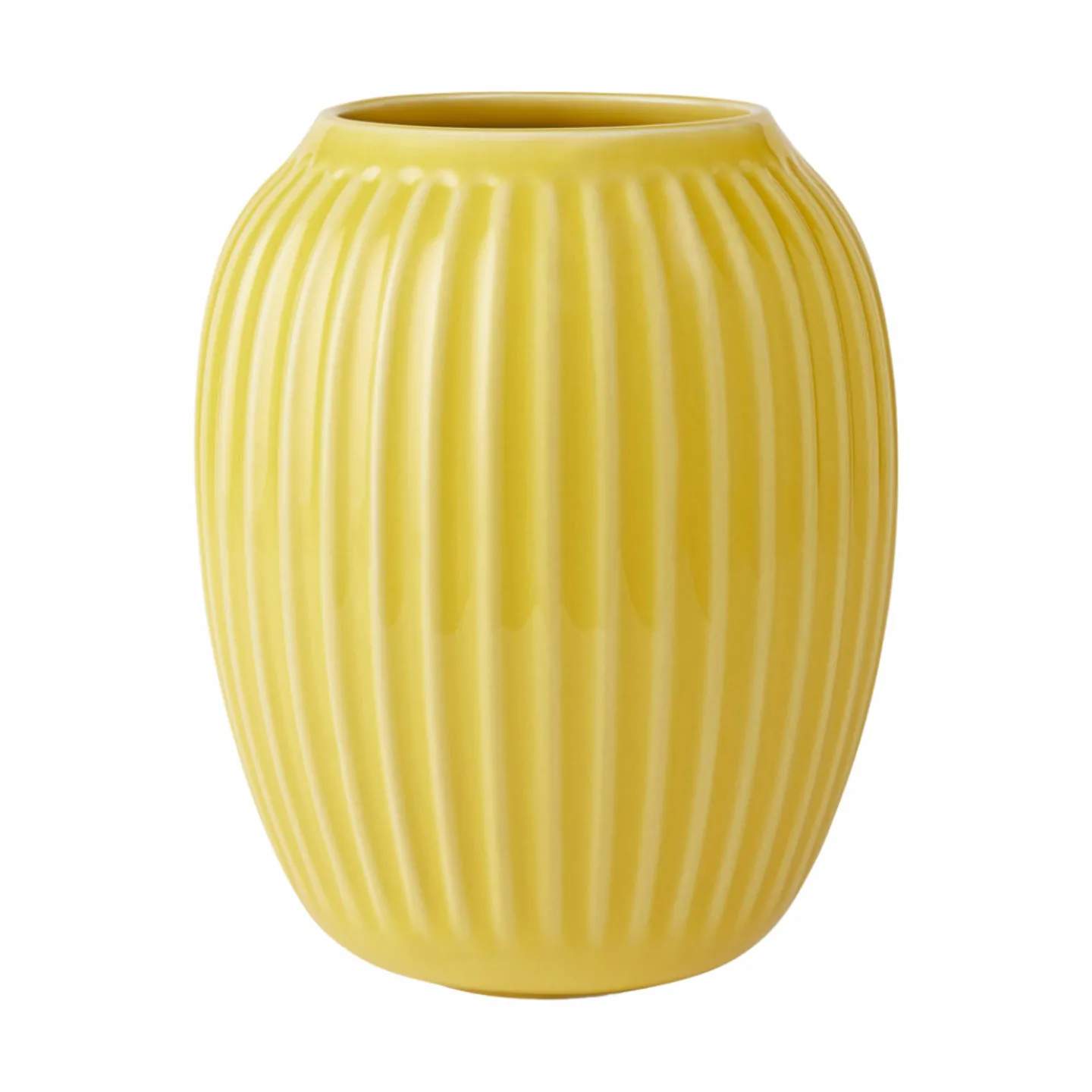 Hammershøi Vase, gul, large