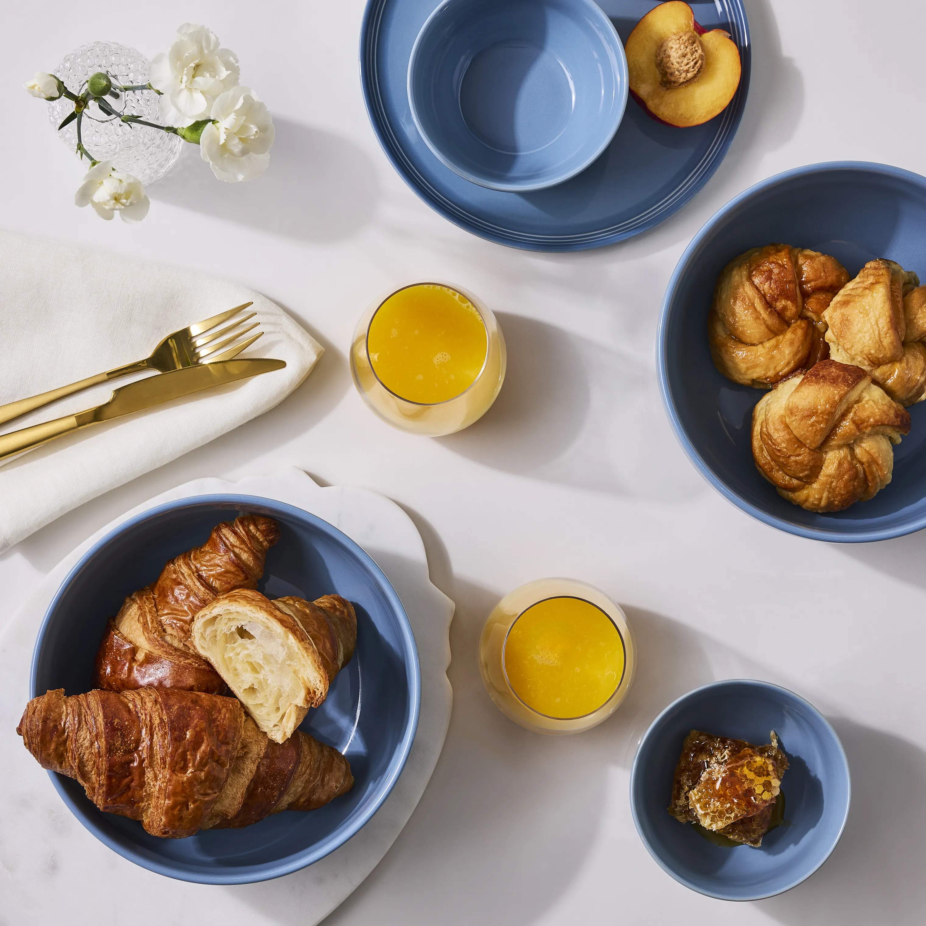 Le Creuset Skåle Coupe Collection Coupe Snackskål i Chambray, 2