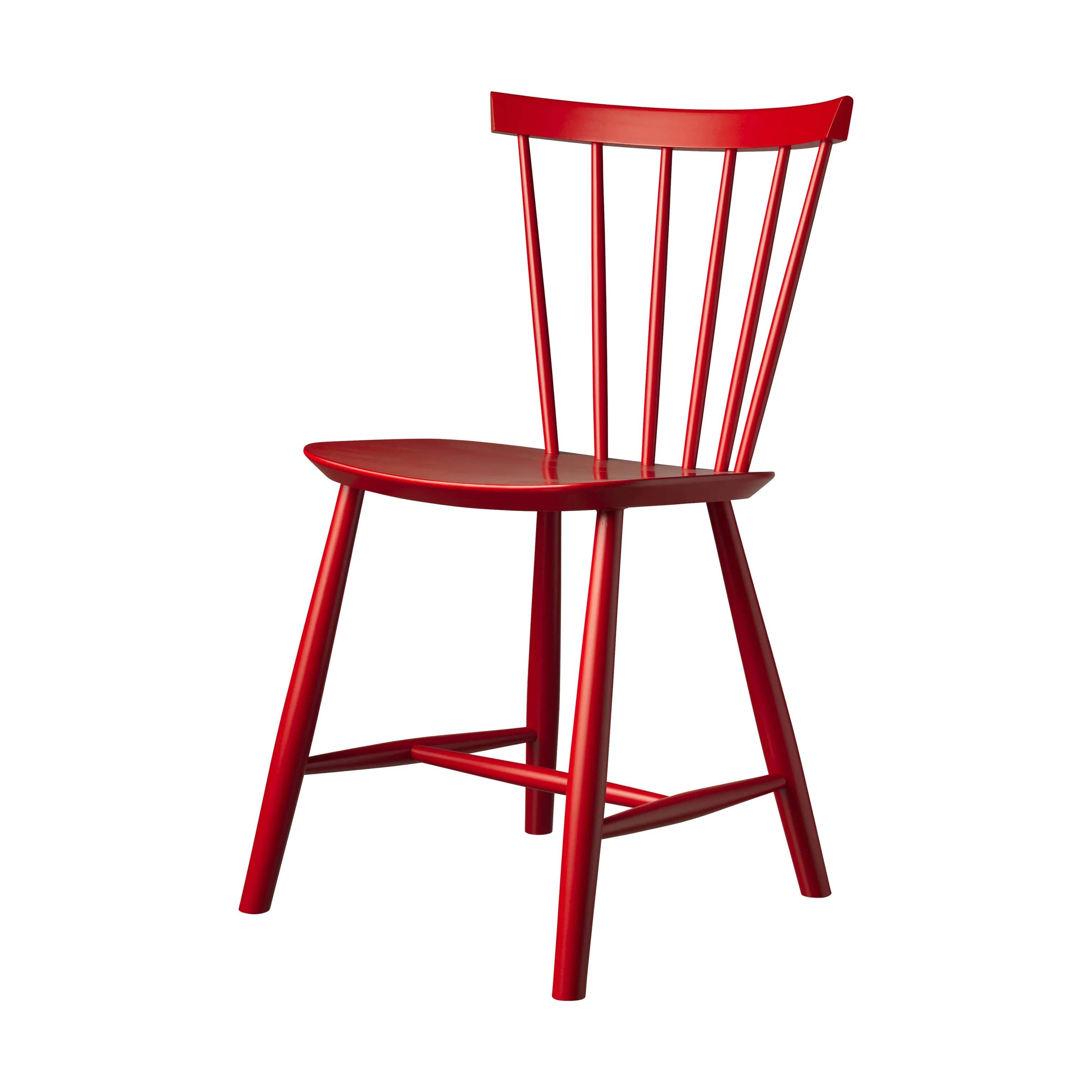 J46 Spisebordsstol, mailbox red (ncs s 1580-y90r), large