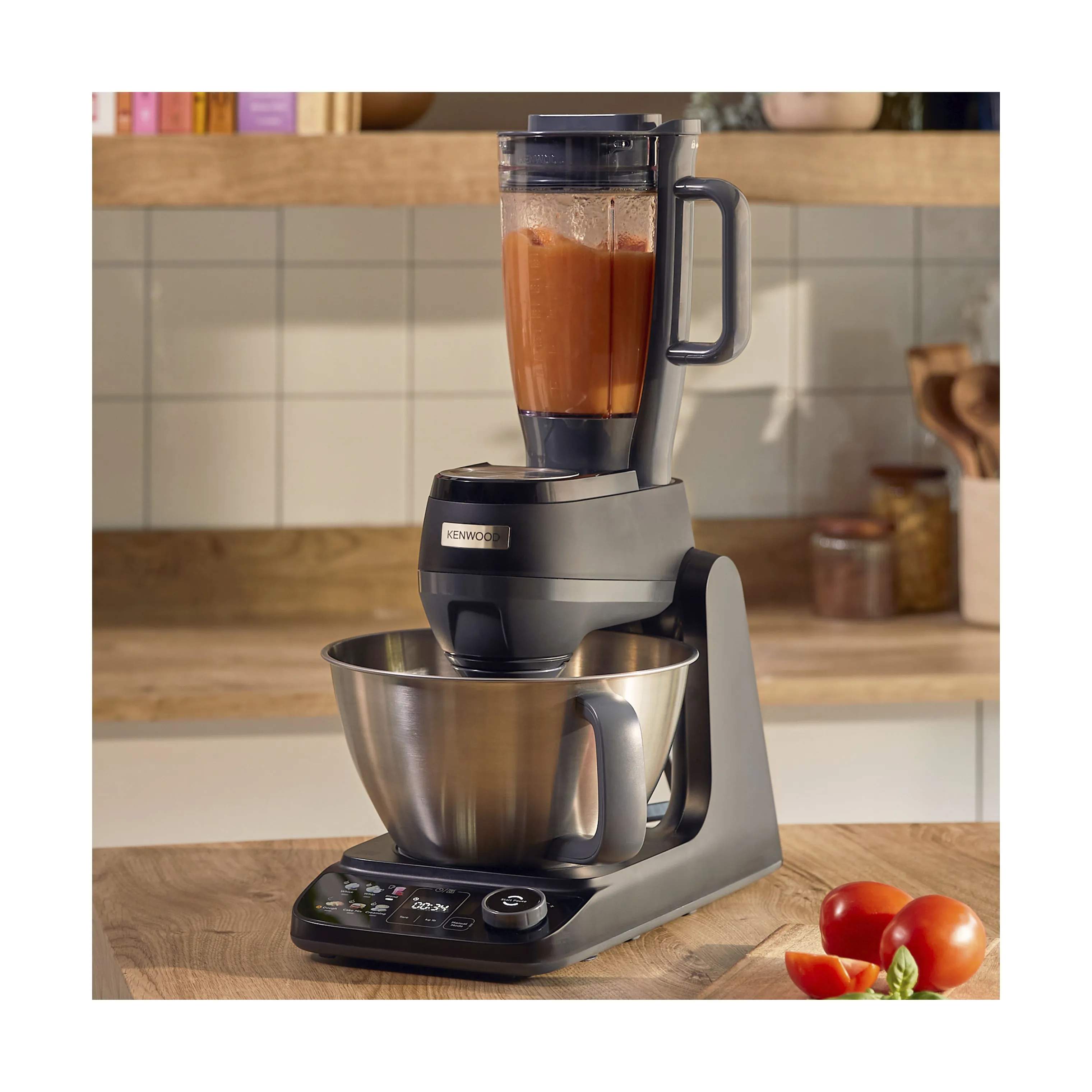 Kenwood Røremaskiner Køkkenmaskine KHC40.050BK i sort, 4