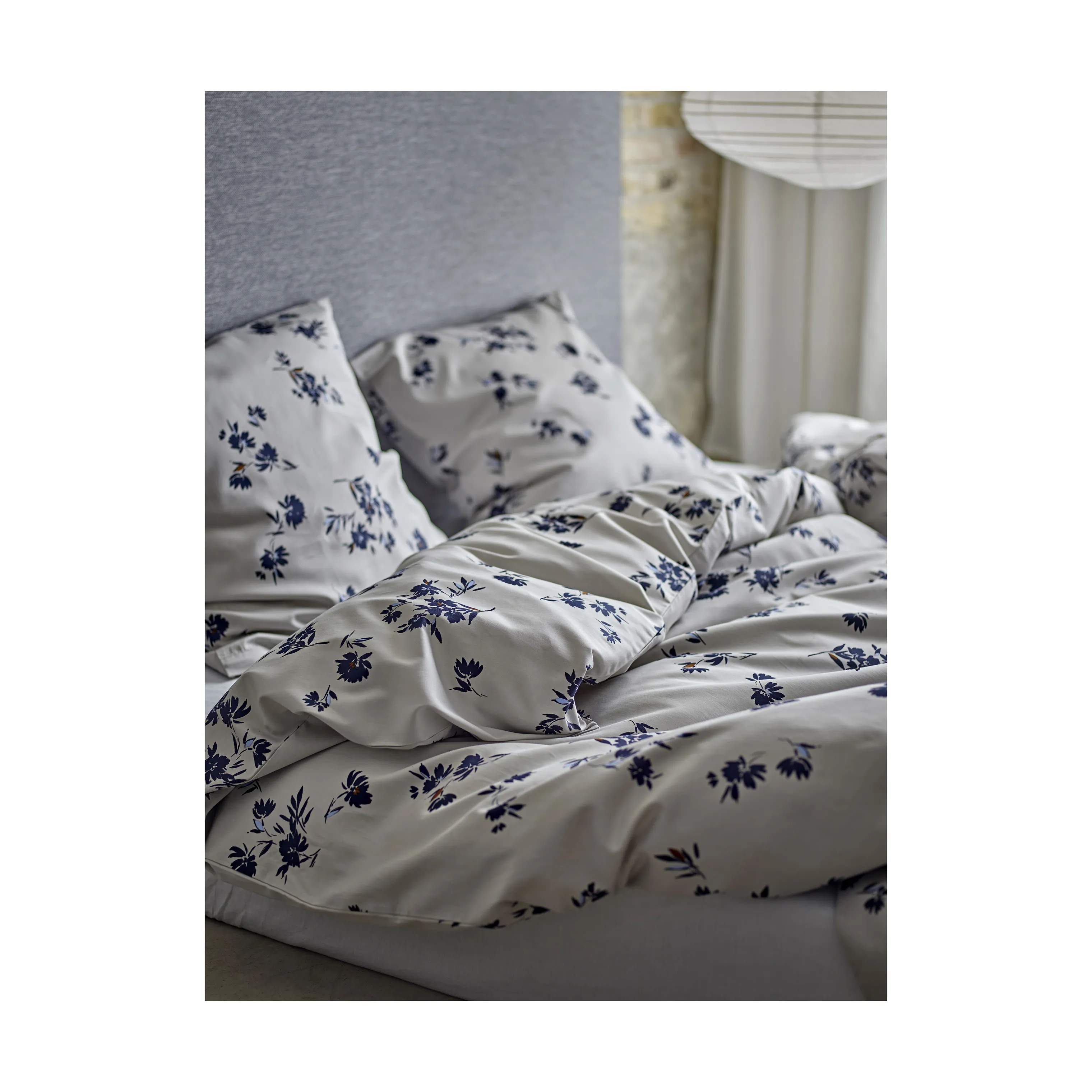 Södahl Sengetøj Silhouette Sengetøj i Cloud grey, B140 x L220 cm, 2