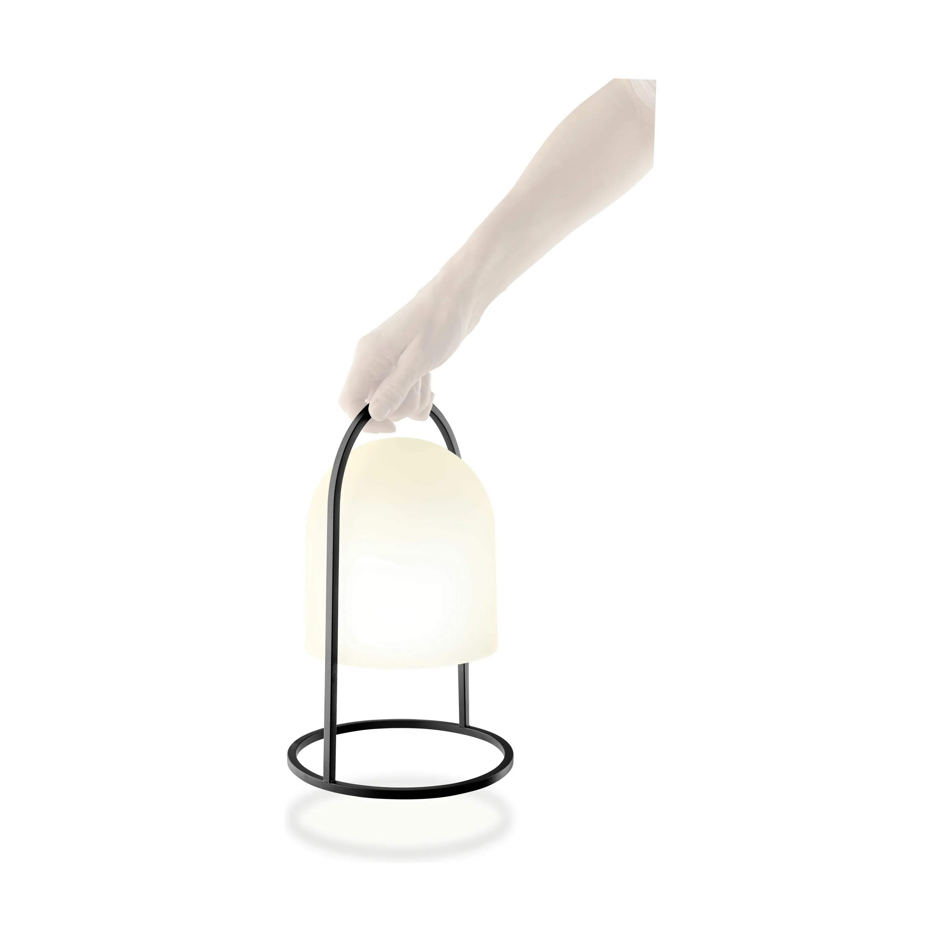 Eva Solo Lanterner Solcellelanterne i Hvid/sort, 30 cm, 6