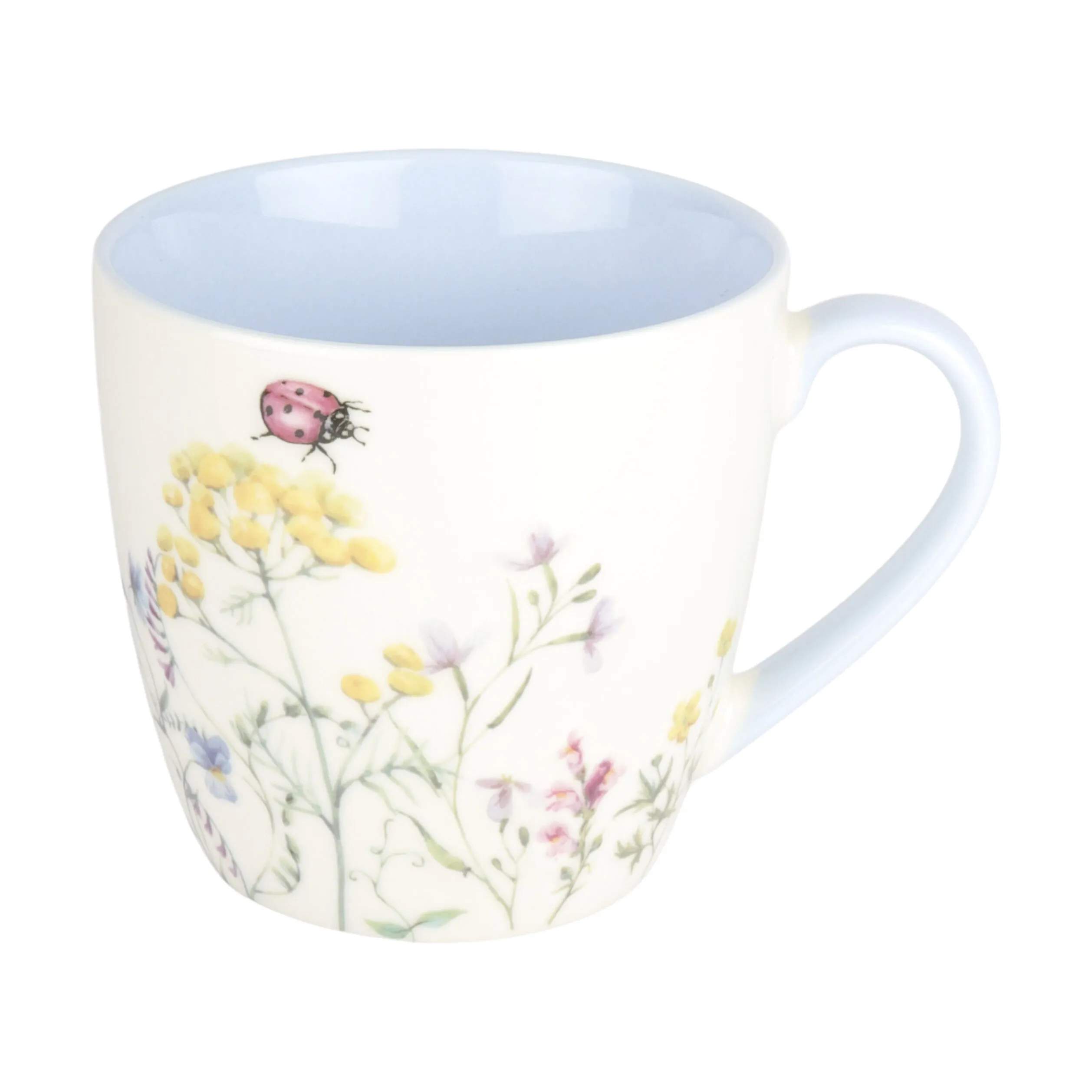 CASA Living Krus og kopper med hank Krus i Lyseblå, 1