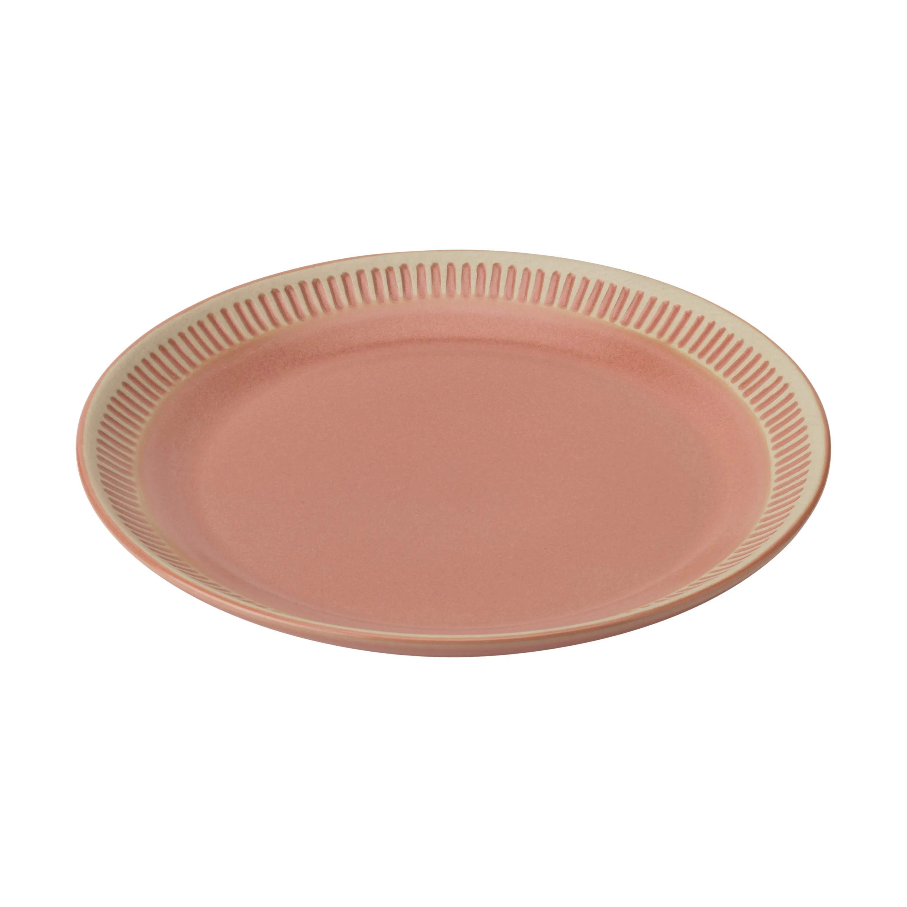 Knabstrup Keramik Kagetallerkener Colorit Kagetallerken i Koral, 19 cm, 4