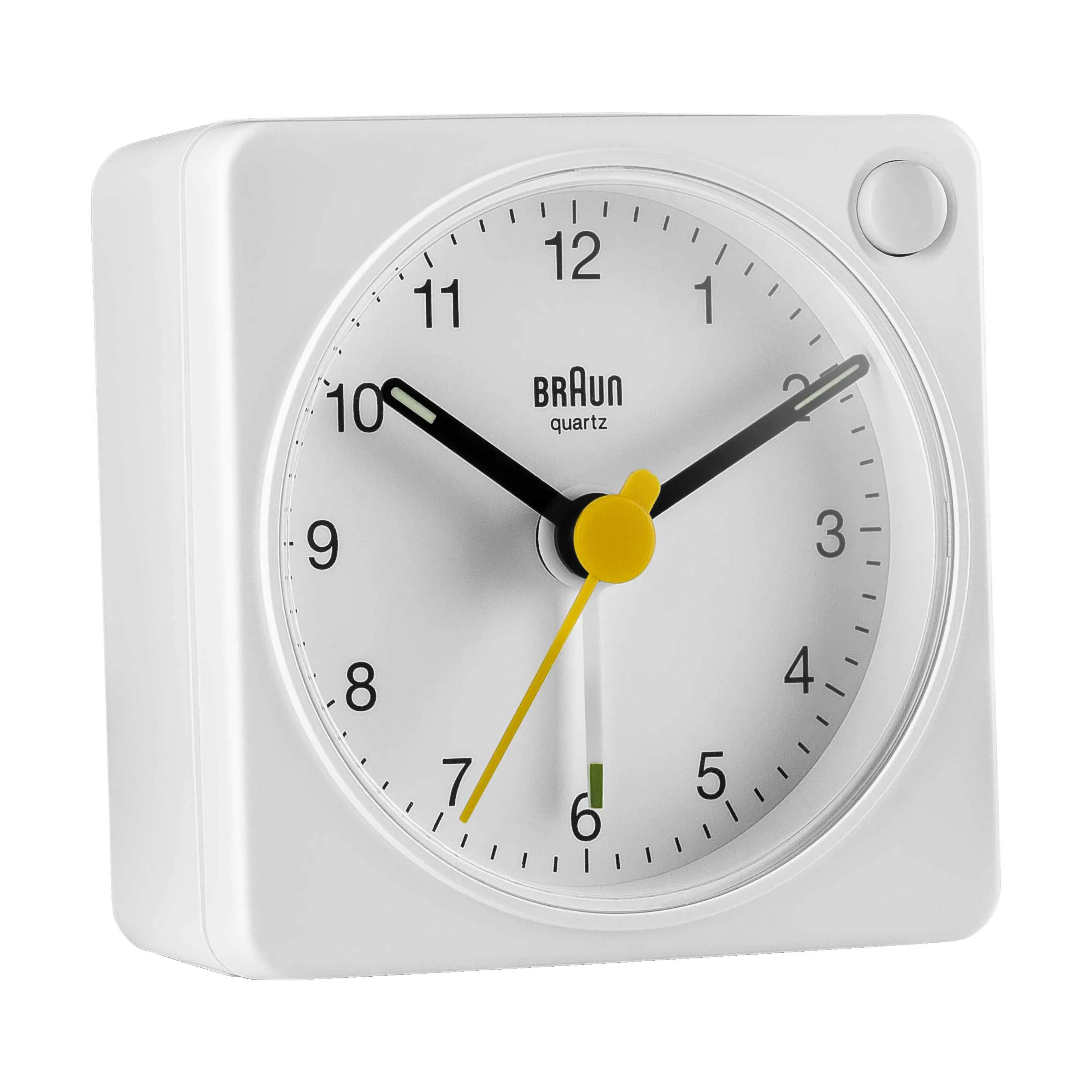 Braun Vækkeure Vækkeur i hvid, 2