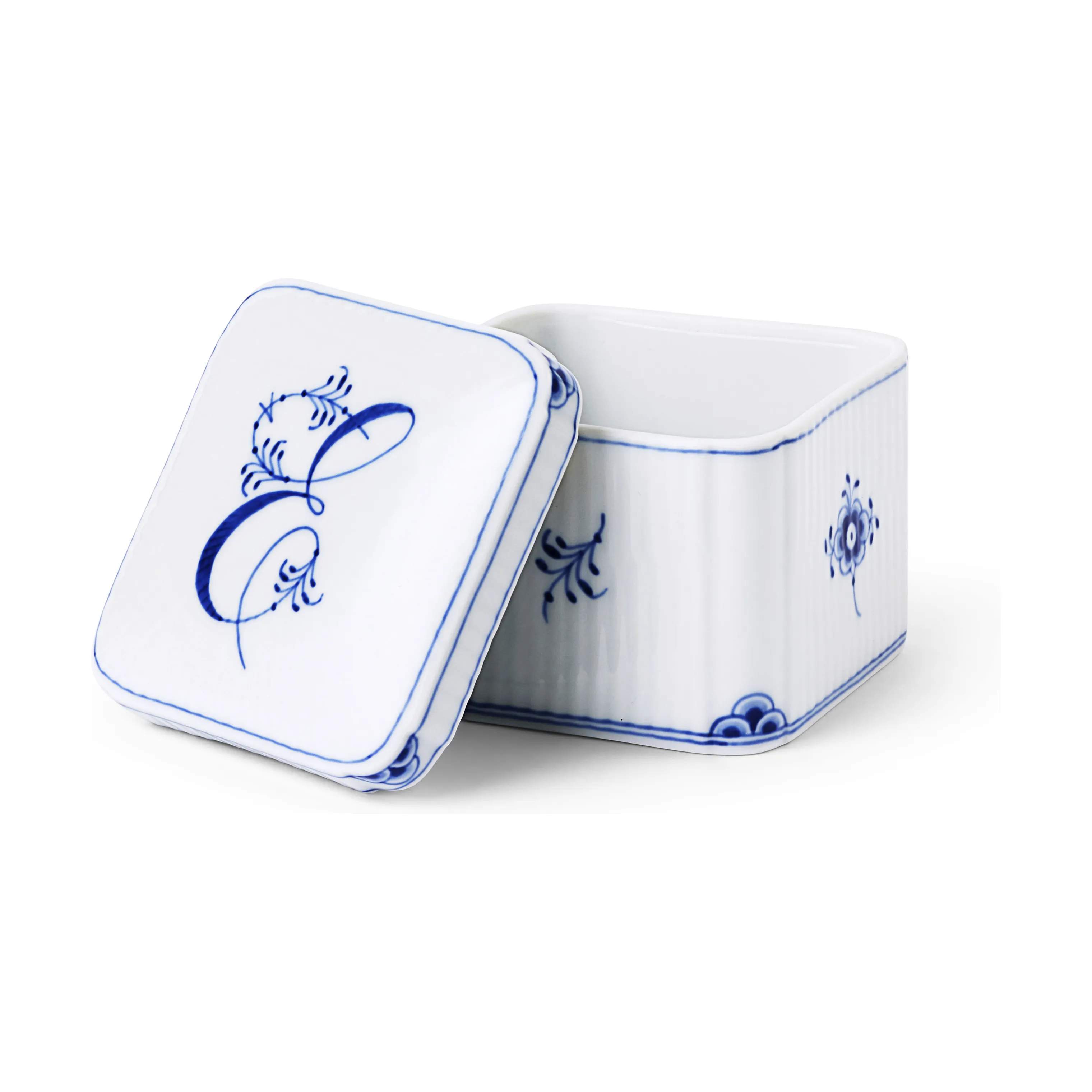 Royal Copenhagen Bonbonniere Alfabet Bonbonniere - E i E, 3