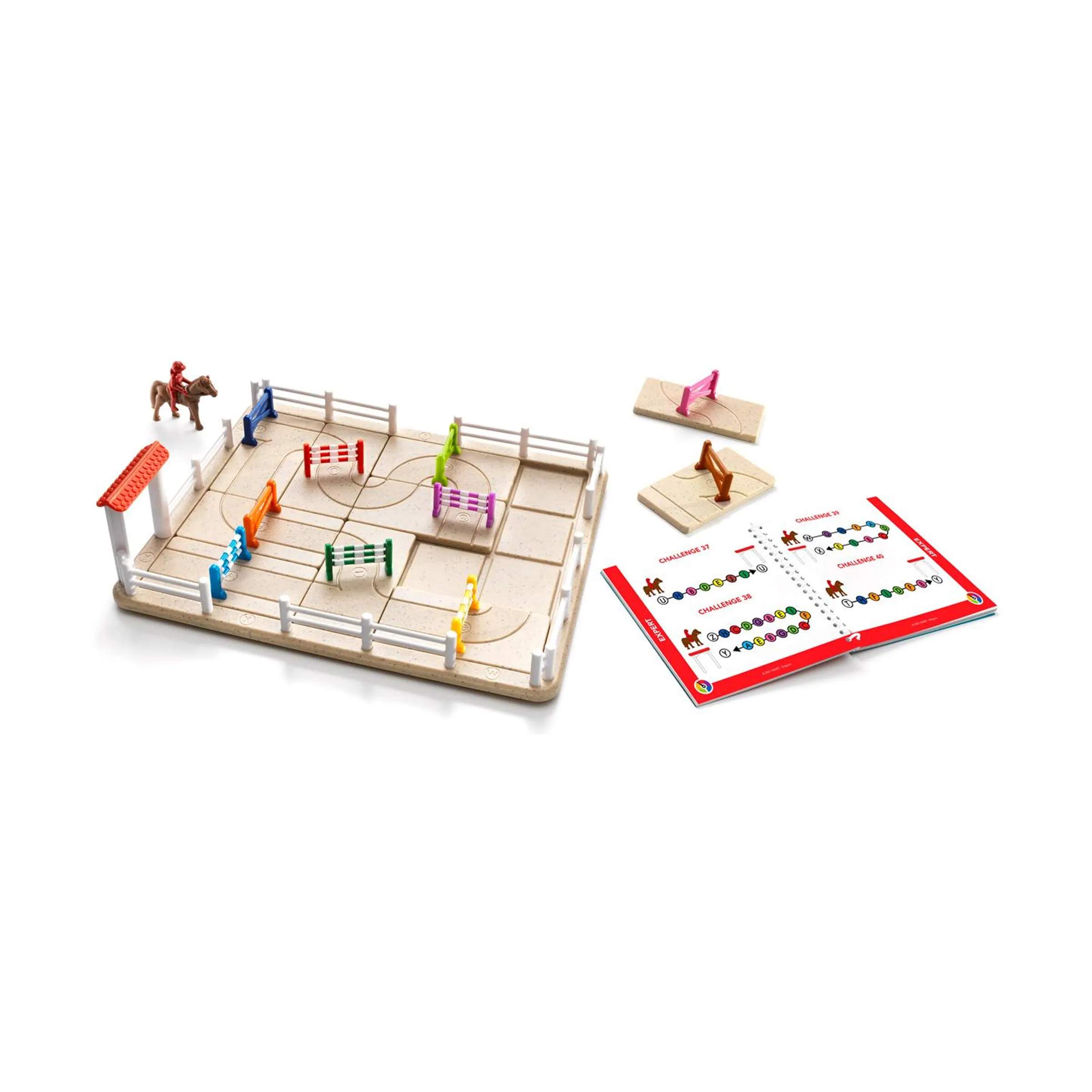 Spilbræt Spil SmartGames Brætspil - Horse Academy i Multifarvet, 3