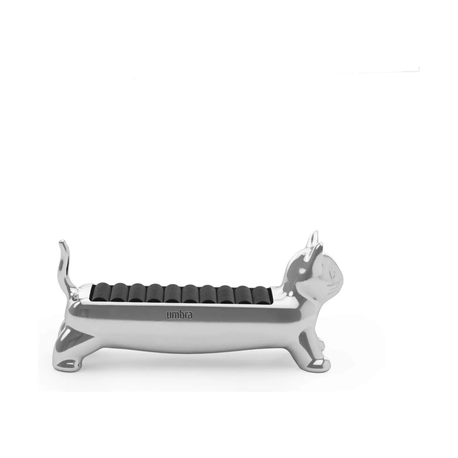 Umbra Småopbevaring Alicat Smykkeholder i chrome, 10
