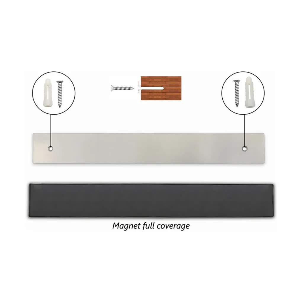 RISVIG Design Knivmagneter Acutus Knivmagnet i Stål, 40 cm, 4