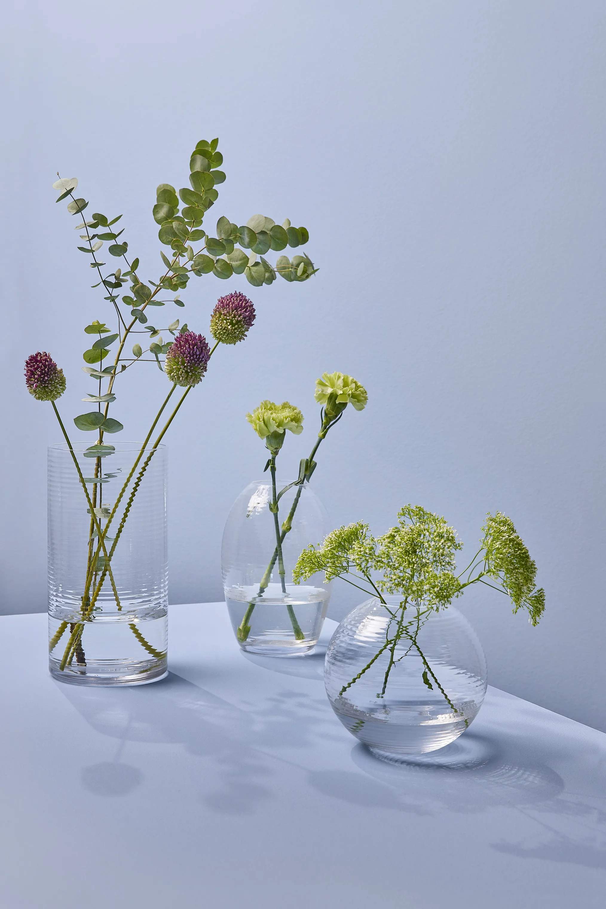 Spring Copenhagen Vaser Laine Vase i Klar, 3