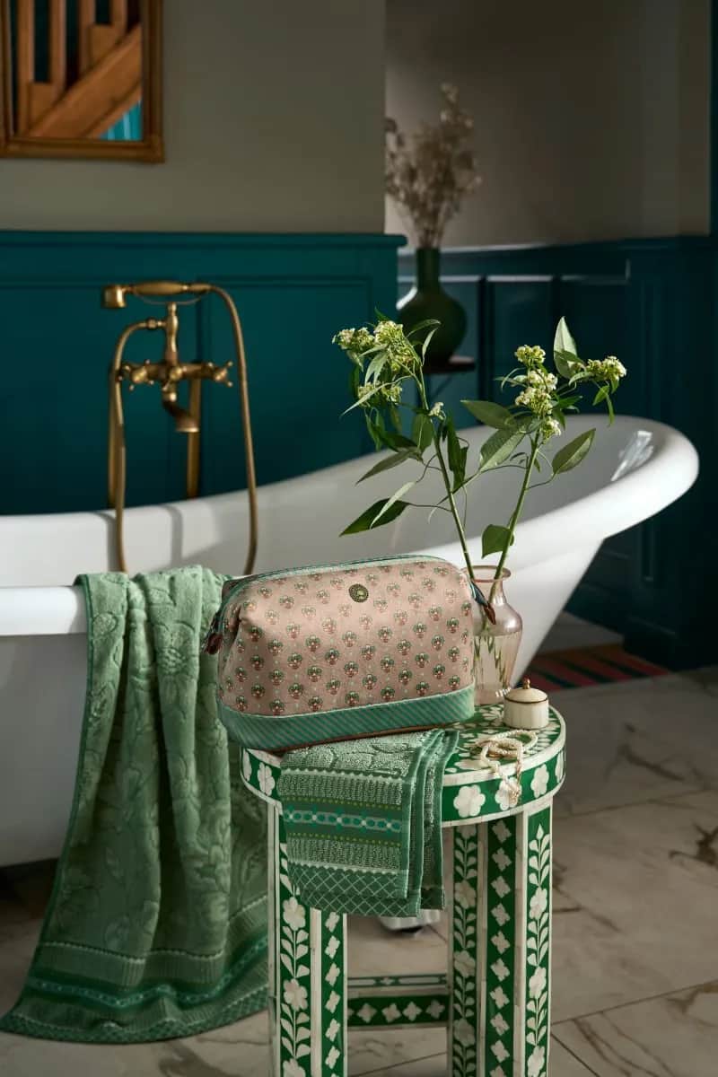 PIP Studio Toilettasker Cooper Kosmetiktaske i Lysegrøn, Large, 3
