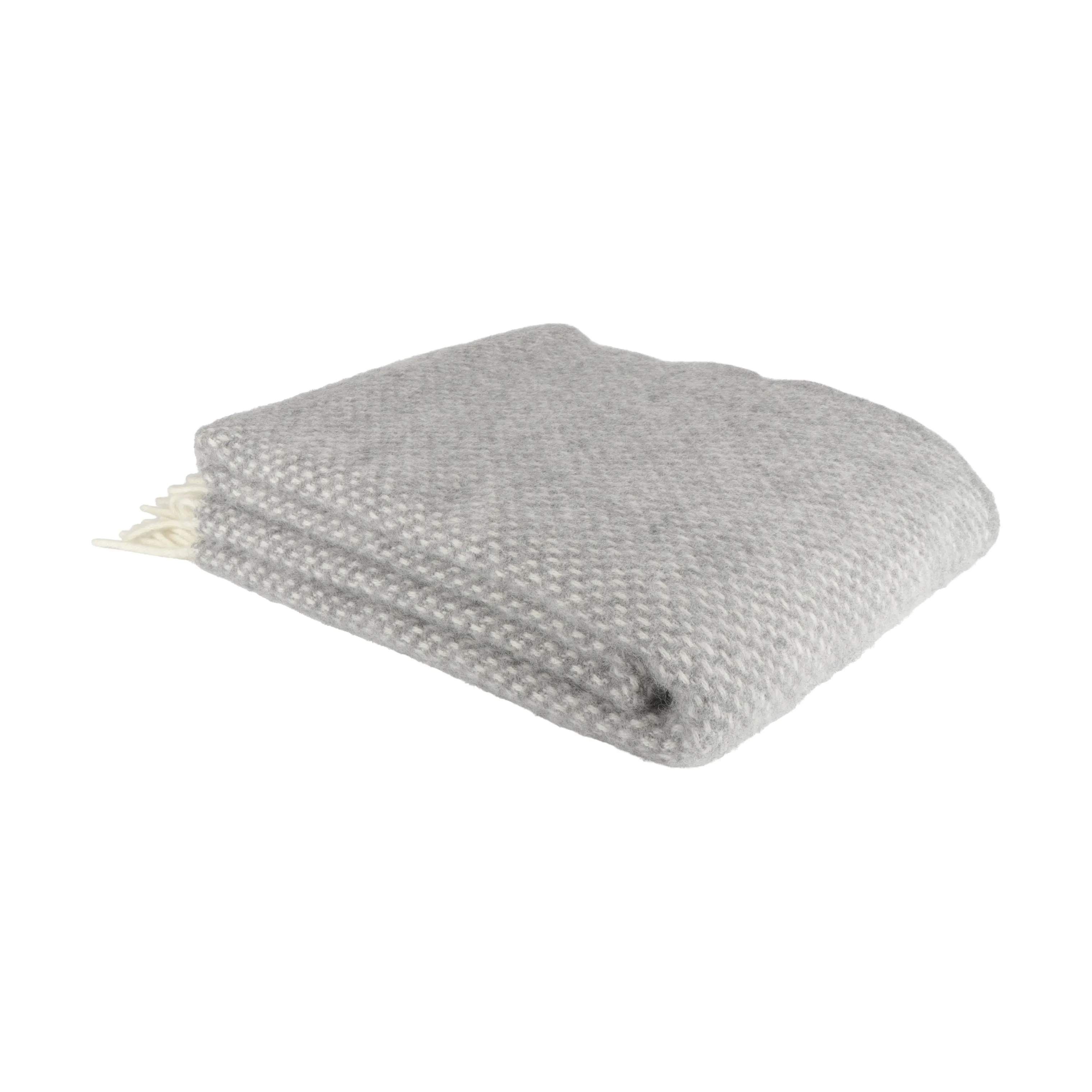 Rosenhills Væveri Plaider Clare Plaid i Grey, 1