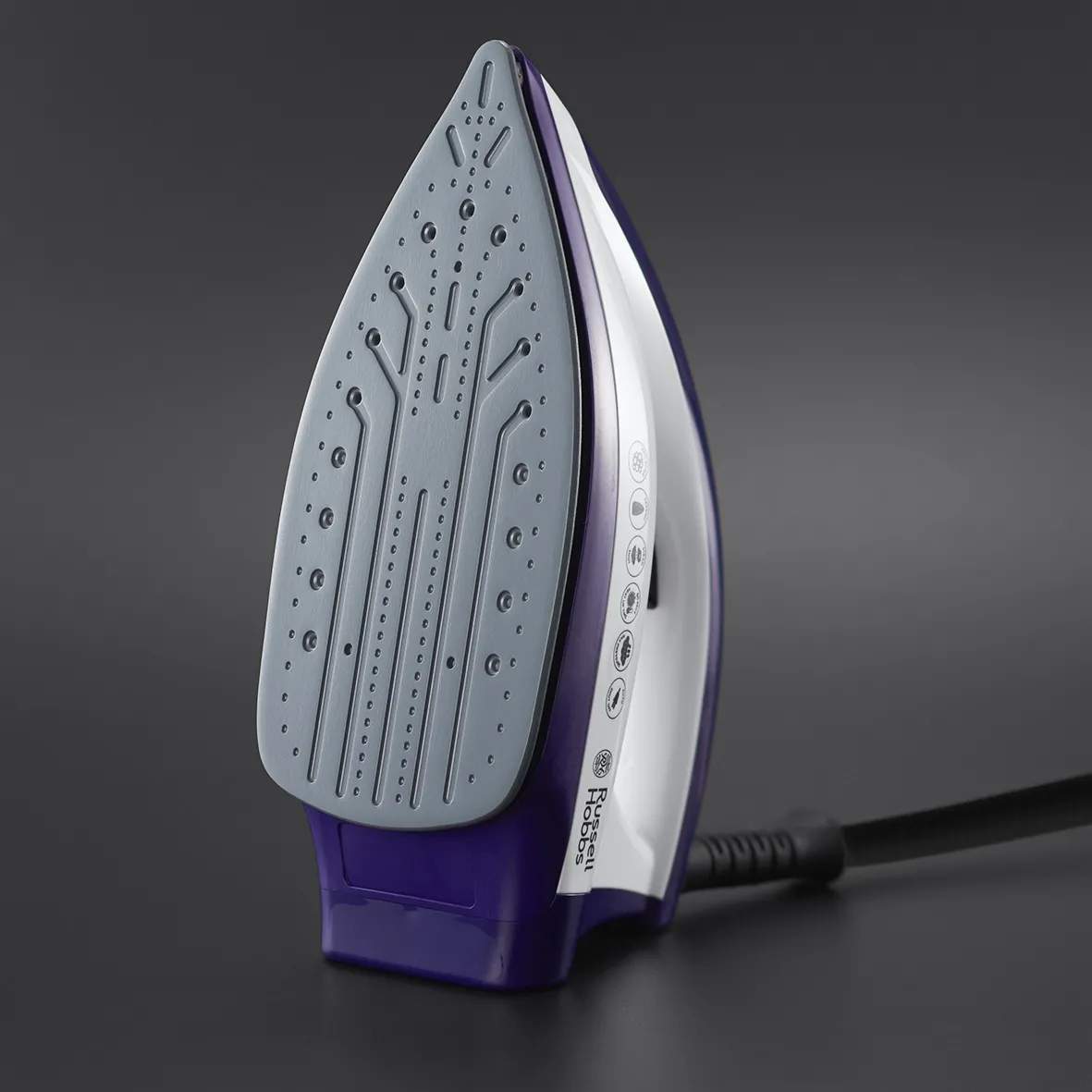 Russell Hobbs Strygejern Steam Power Dampstrygejern i Hvid/lilla, 2