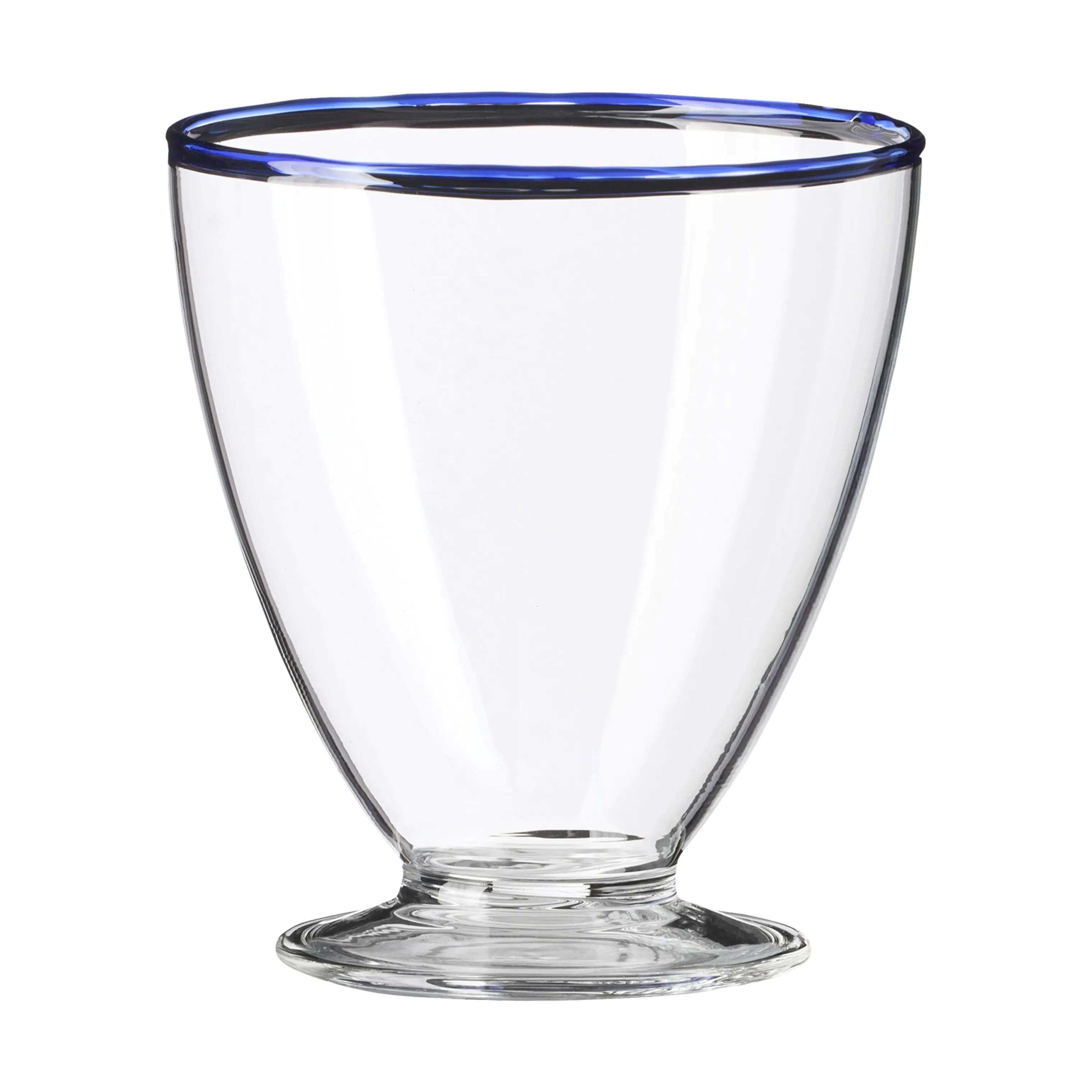 Life In Colour Kagetallerkener Art Dessertglas i Blueberry, 1