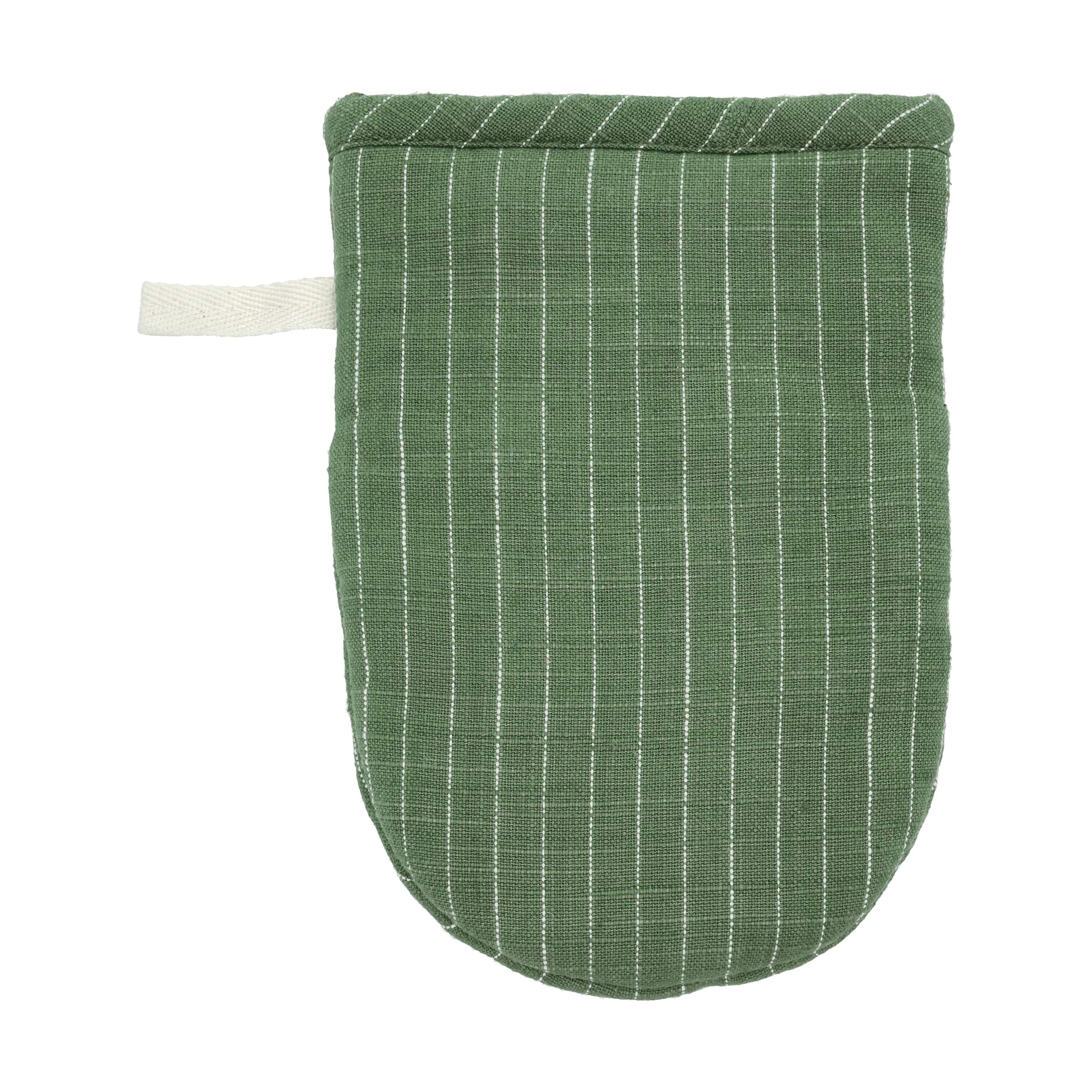 Södahl Grydelapper Line Ovnhandske i Green, 2