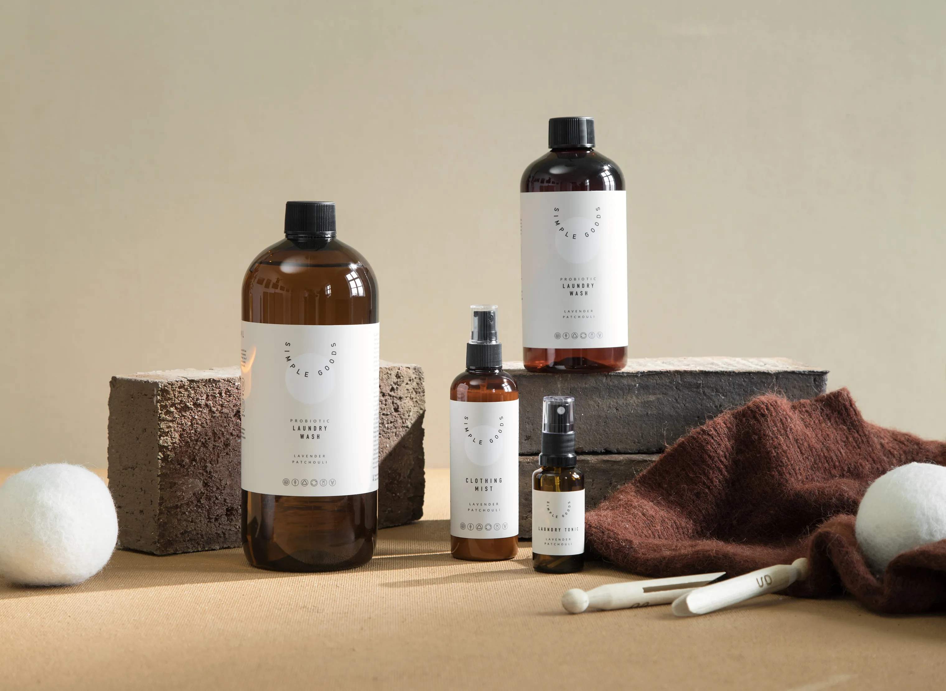 Simple Goods Øvrig rengøring Tekstil Spray i Beige, 2
