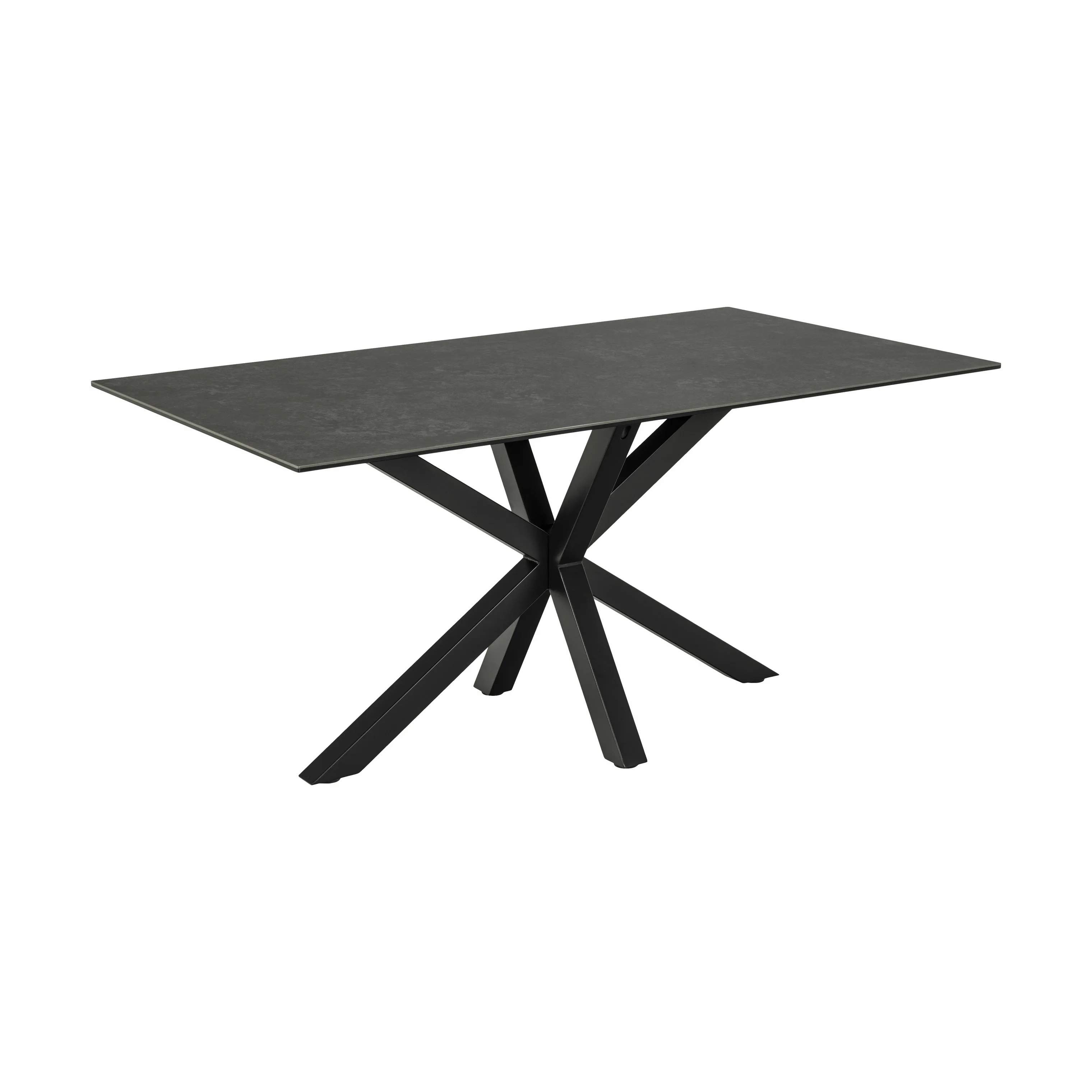 CASA Living Spiseborde Heaven Spisebord i Sort Fairbanks/sort, H75,5 x B160 x L90 cm, 3