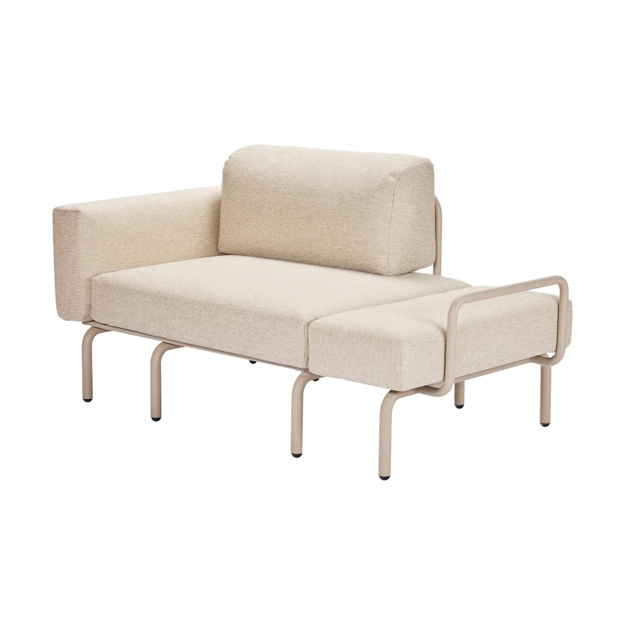 Mandalay Loungestole Ivy Loungestol i Taupe, 4