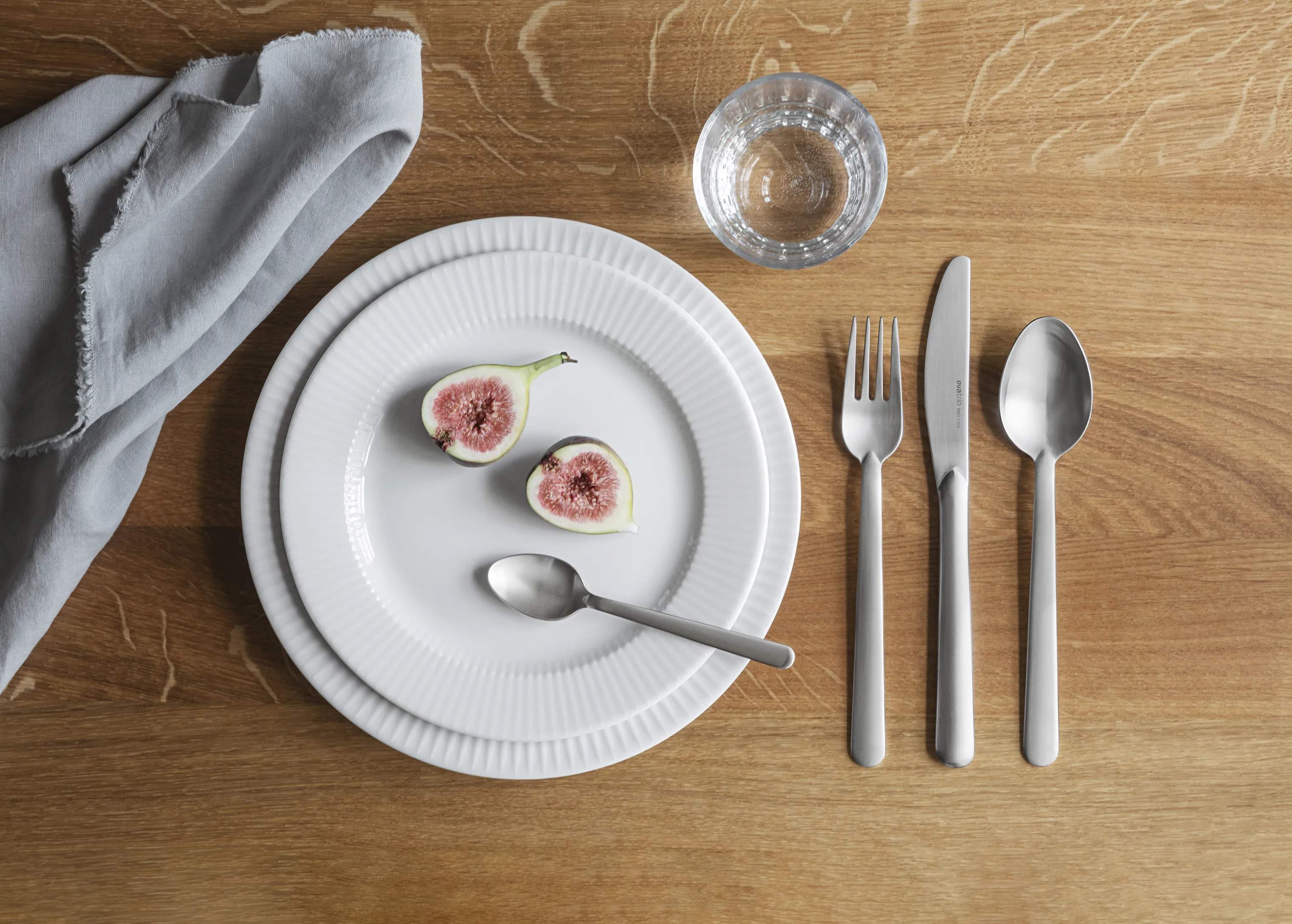 Eva Trio Frokosttallerkener Legio Nova Frokosttallerken i Hvid, 22 cm, 2
