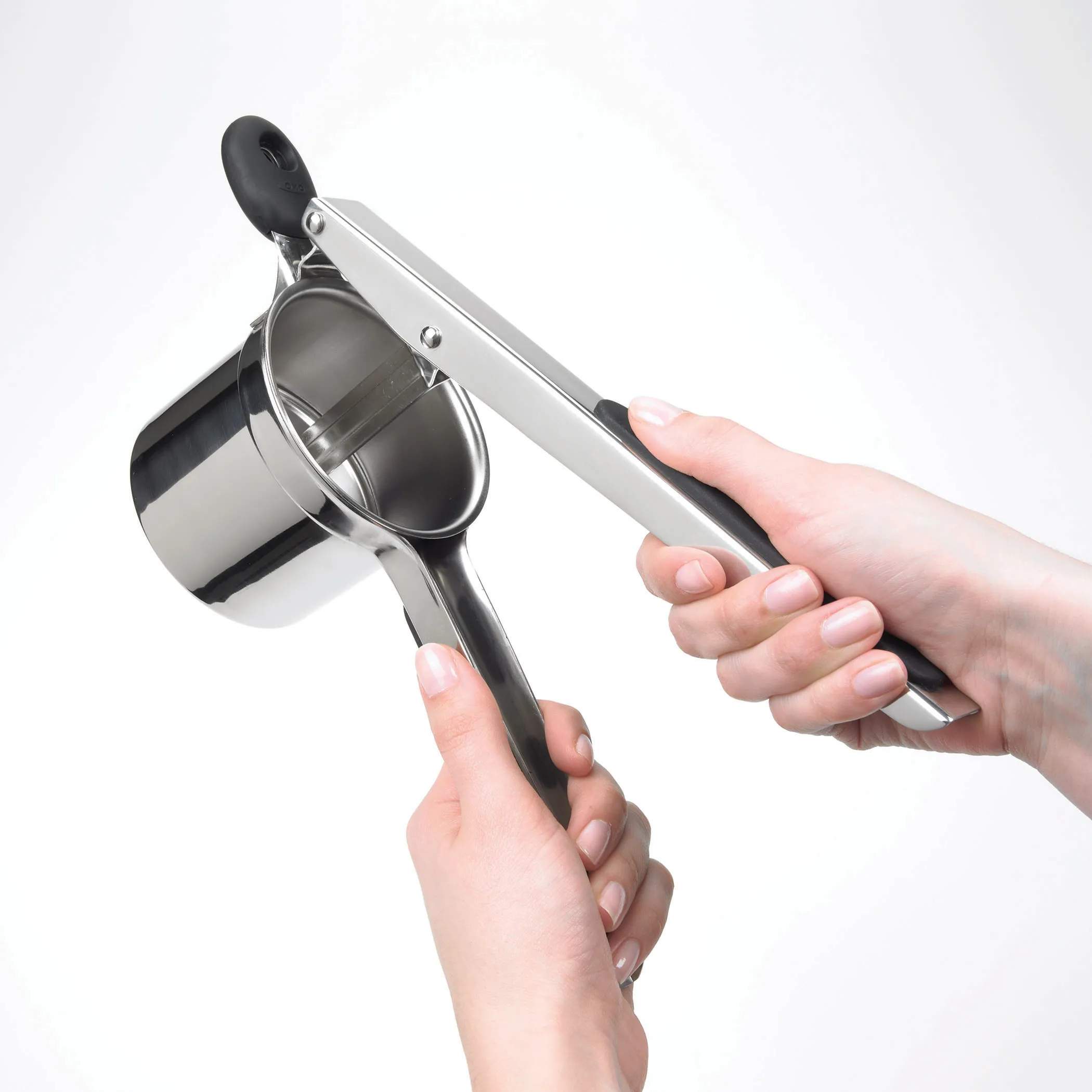 OXO Kartoffelstampere Purepresser i Sølvfarvet/Sort, 2