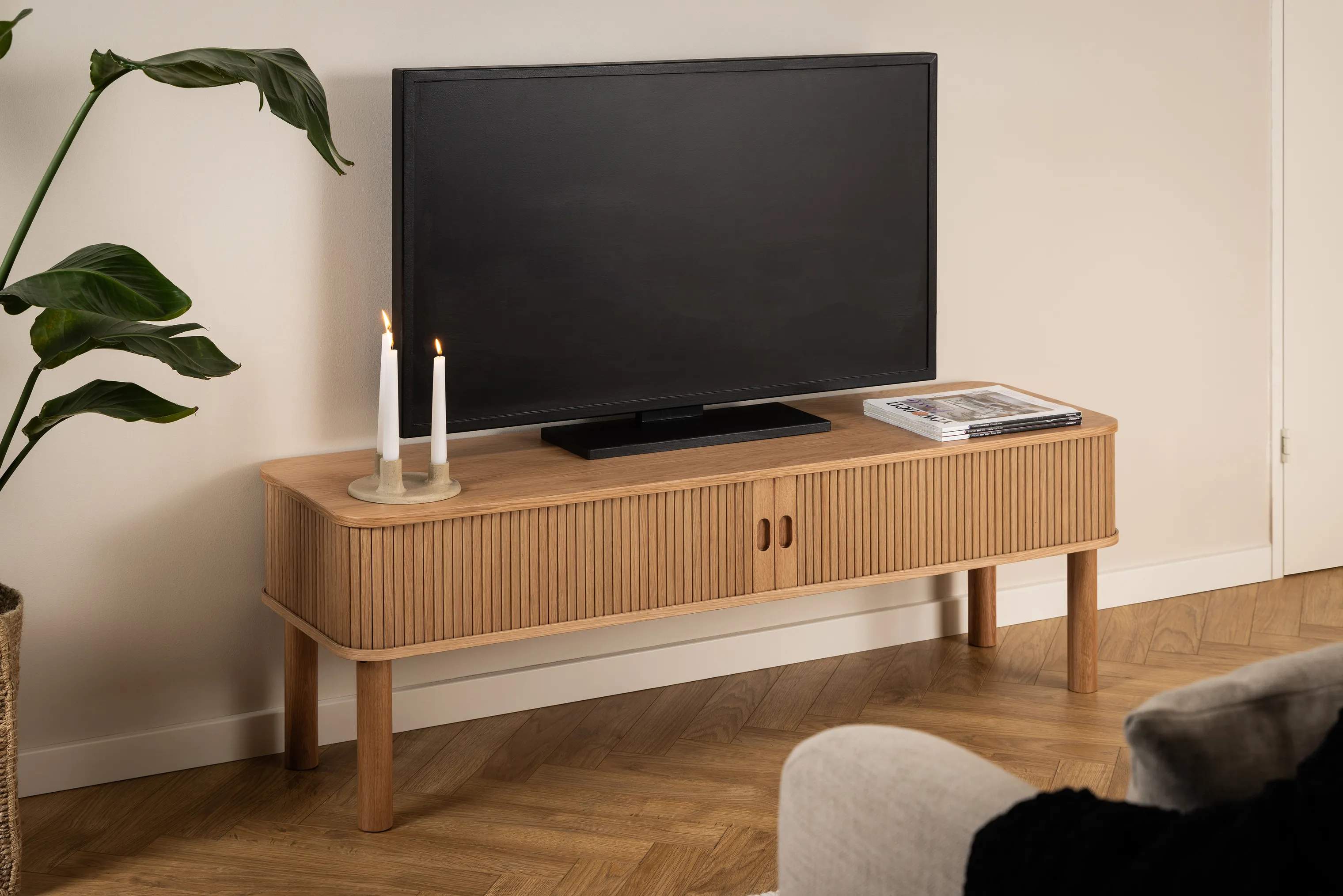 CASA Living TV-borde Langley TV bord i Natur, 2