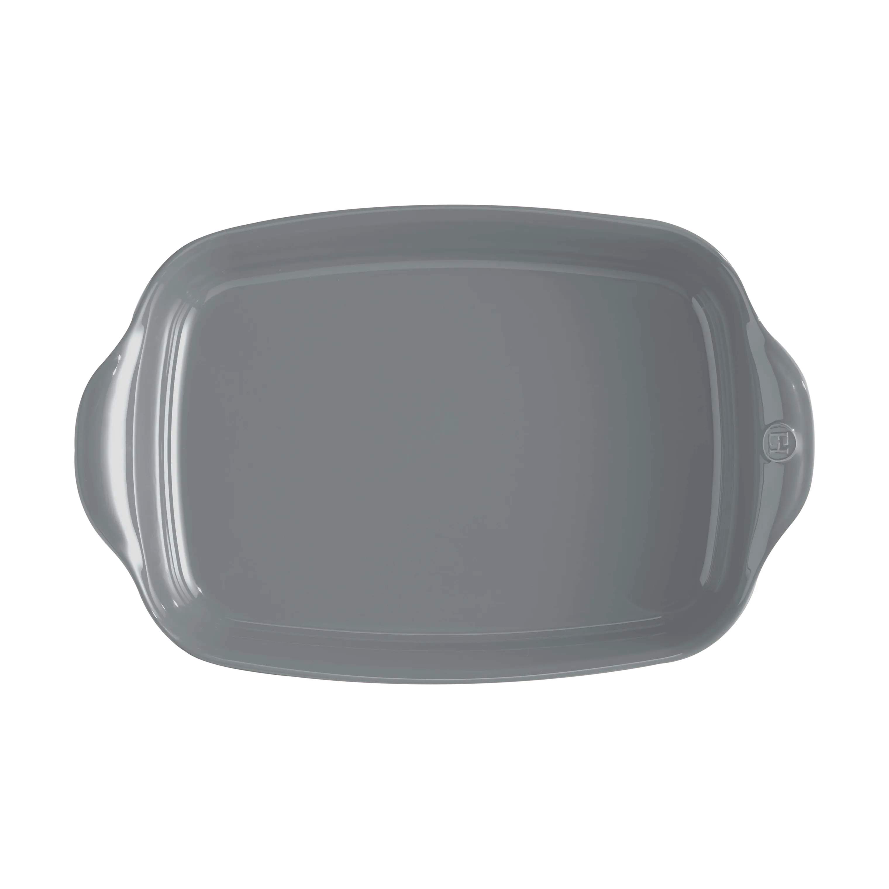 Emile Henry Bradepander Ovenware i Grå, B28 x L42,5 cm, 2