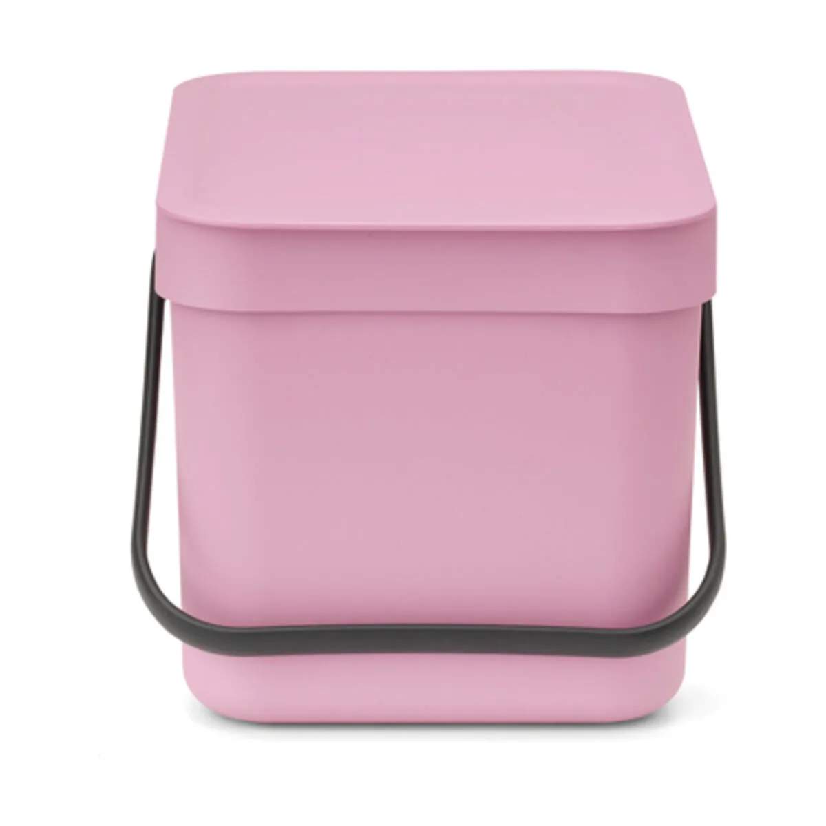 Brabantia Spande uden pedal Sort & Go Affaldsspand i Lilac Pink, 6 L, 5