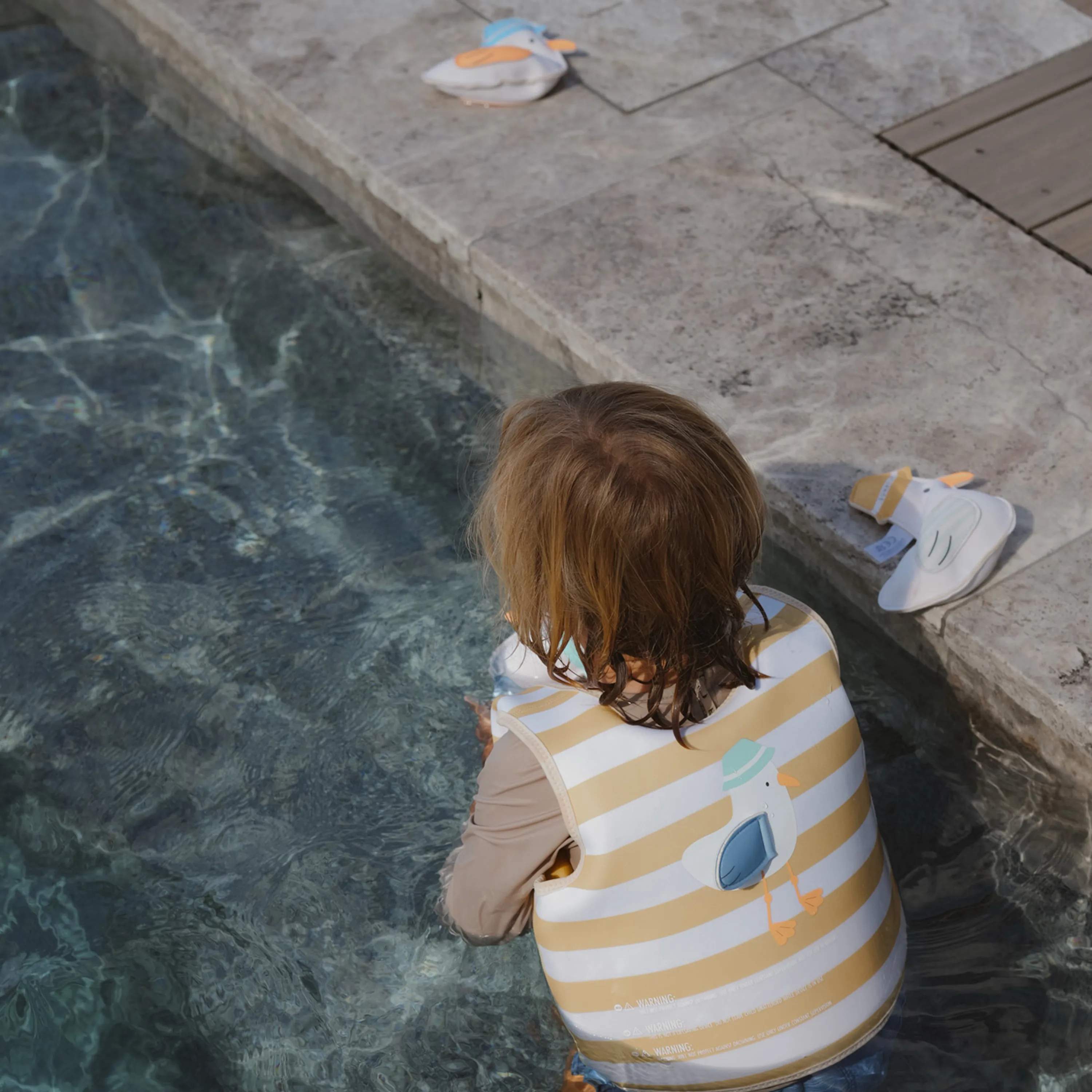 Sunnylife Badeudstyr Svømmevest - Sid The Seagull i Multi, 3-6 år, 3