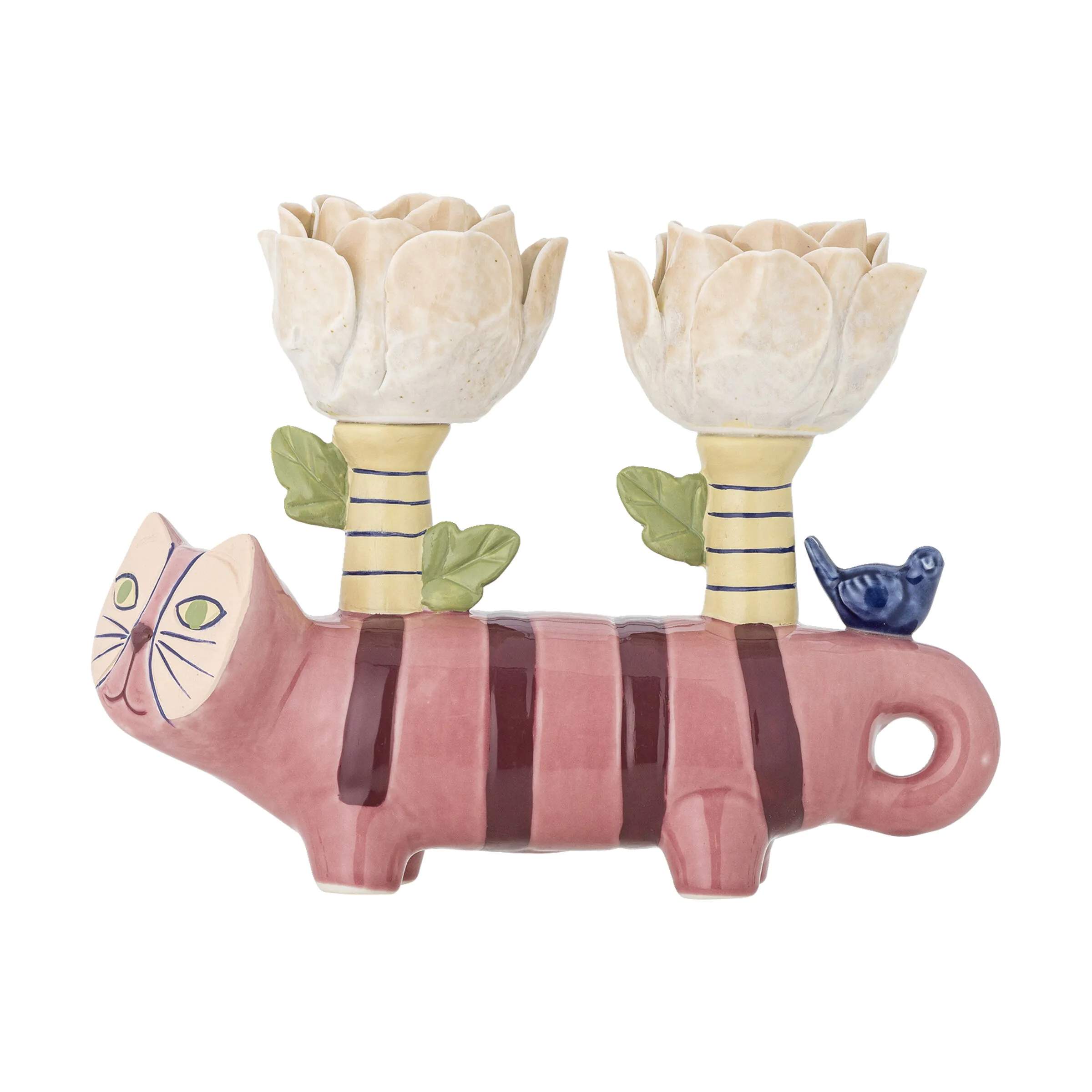 Bloomingville Kronelysestage Missy Lysestage i Rose, 1
