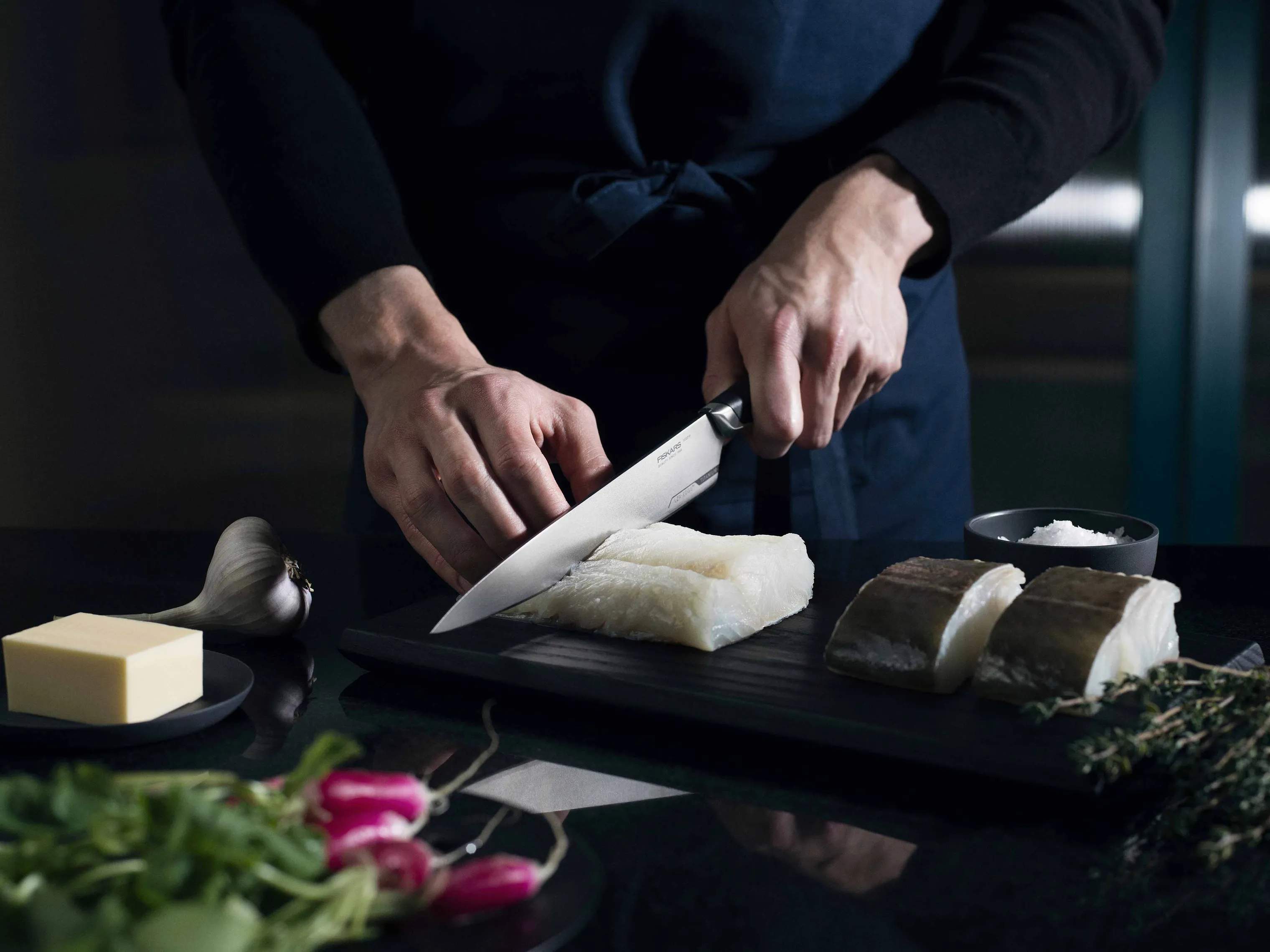 Fiskars Udbenerknive Taiten Forskærerkniv i Sort, 2