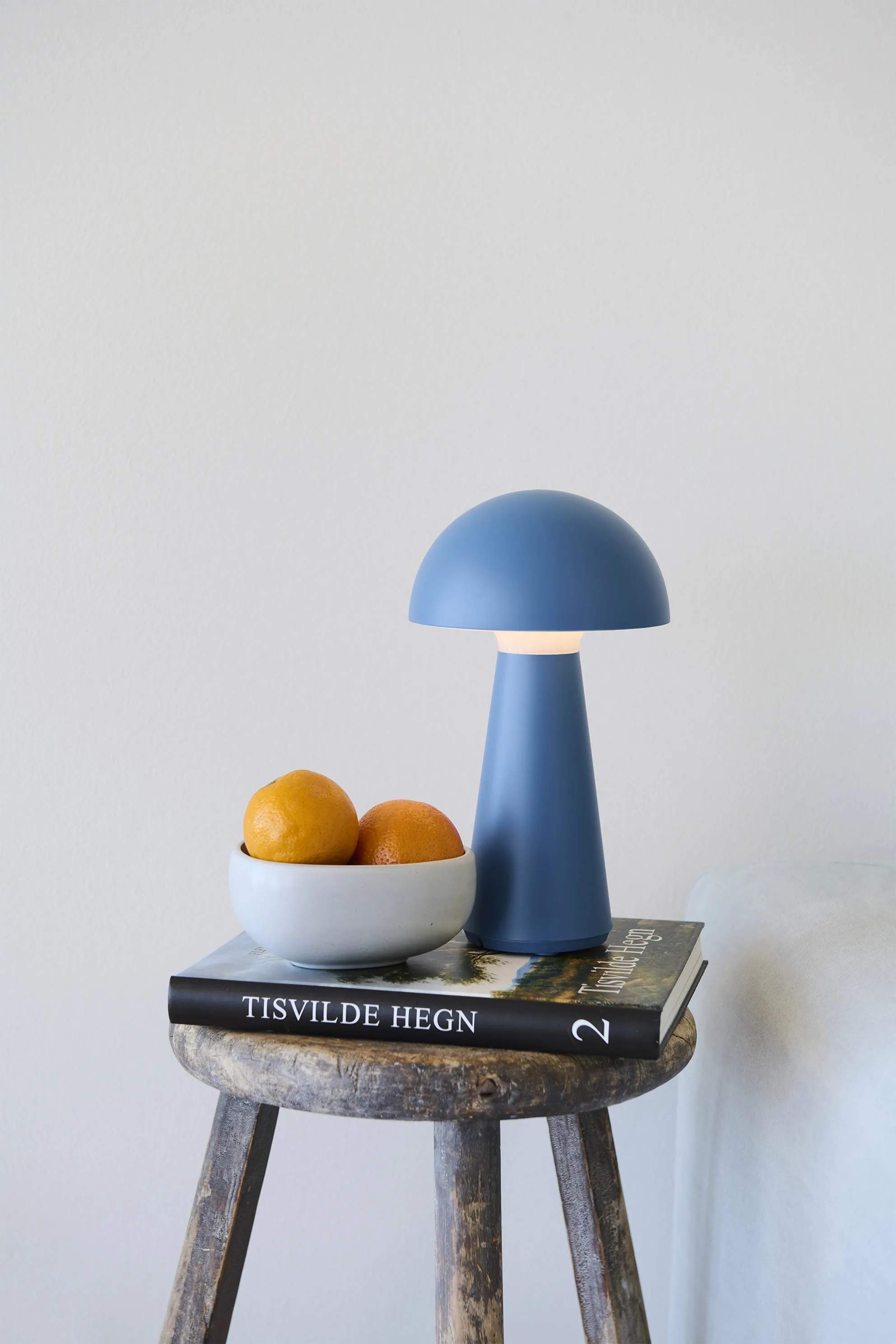 Sirius Bordlamper Sam Genopladelig Bordlampe i Blå, 3