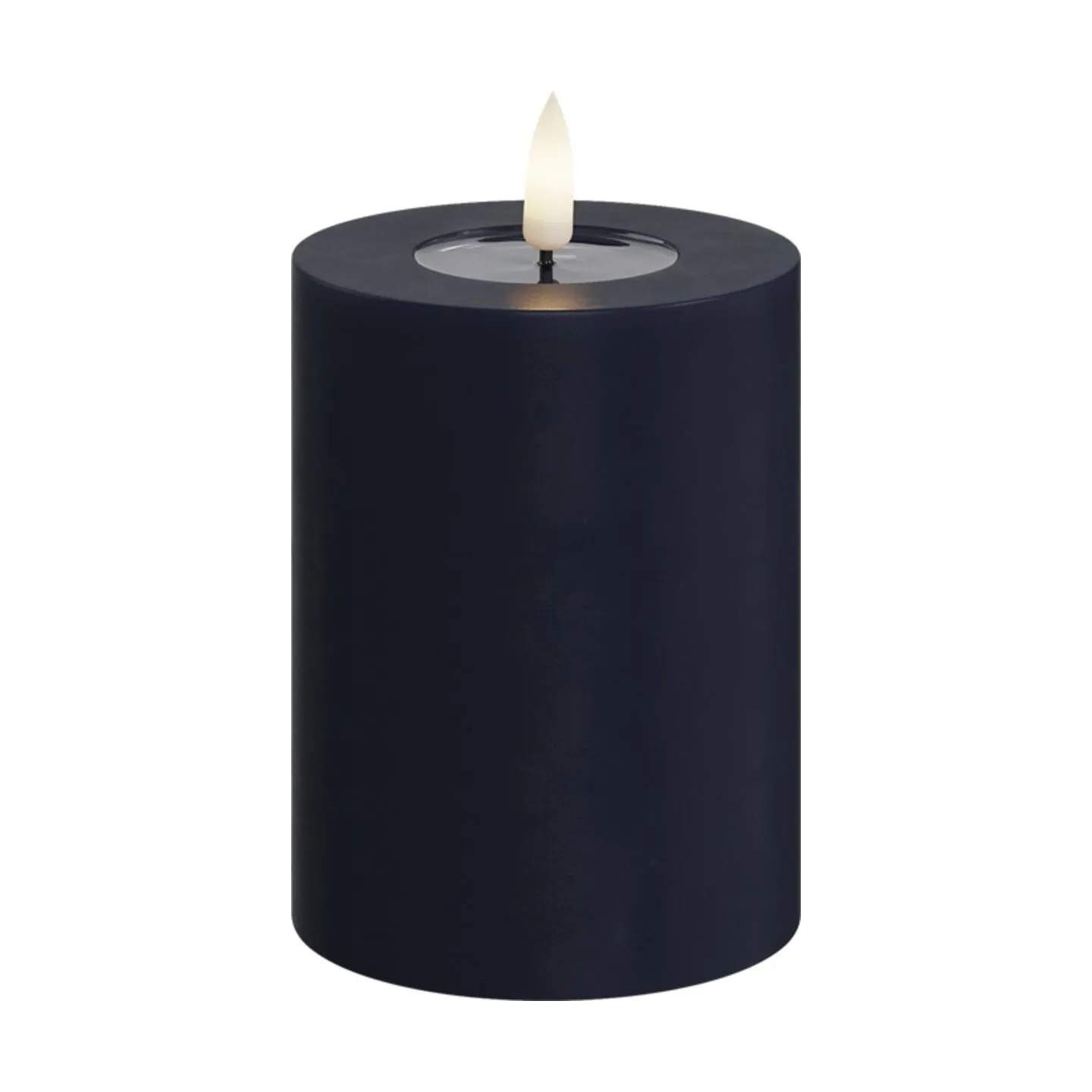Real Flame LED Bloklys, royal blue, large