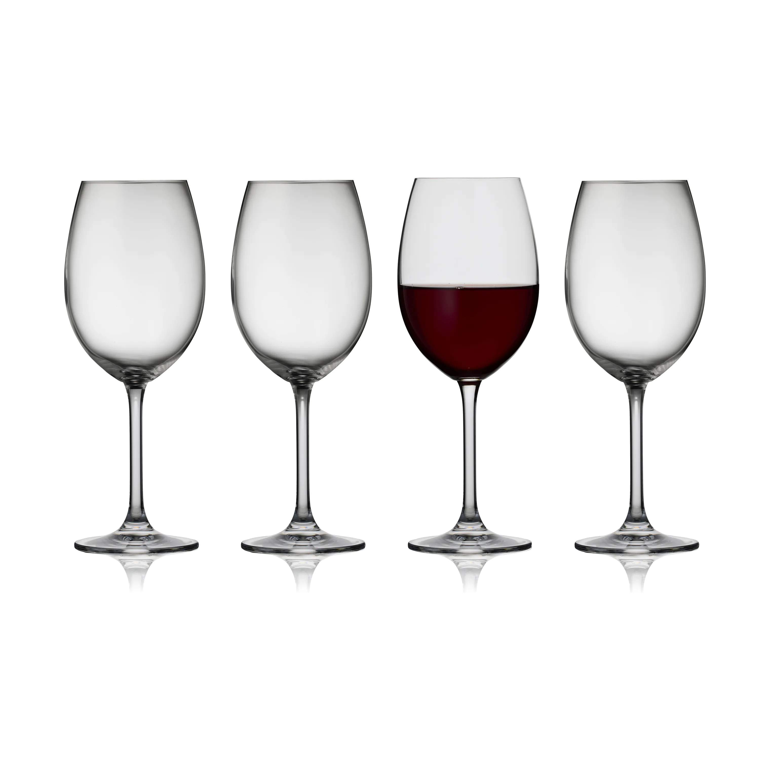 Lyngby Glas Rødvinsglas NEW Juvel NEW Juvel Rødvinsglas - 4 stk. i Klar, 1