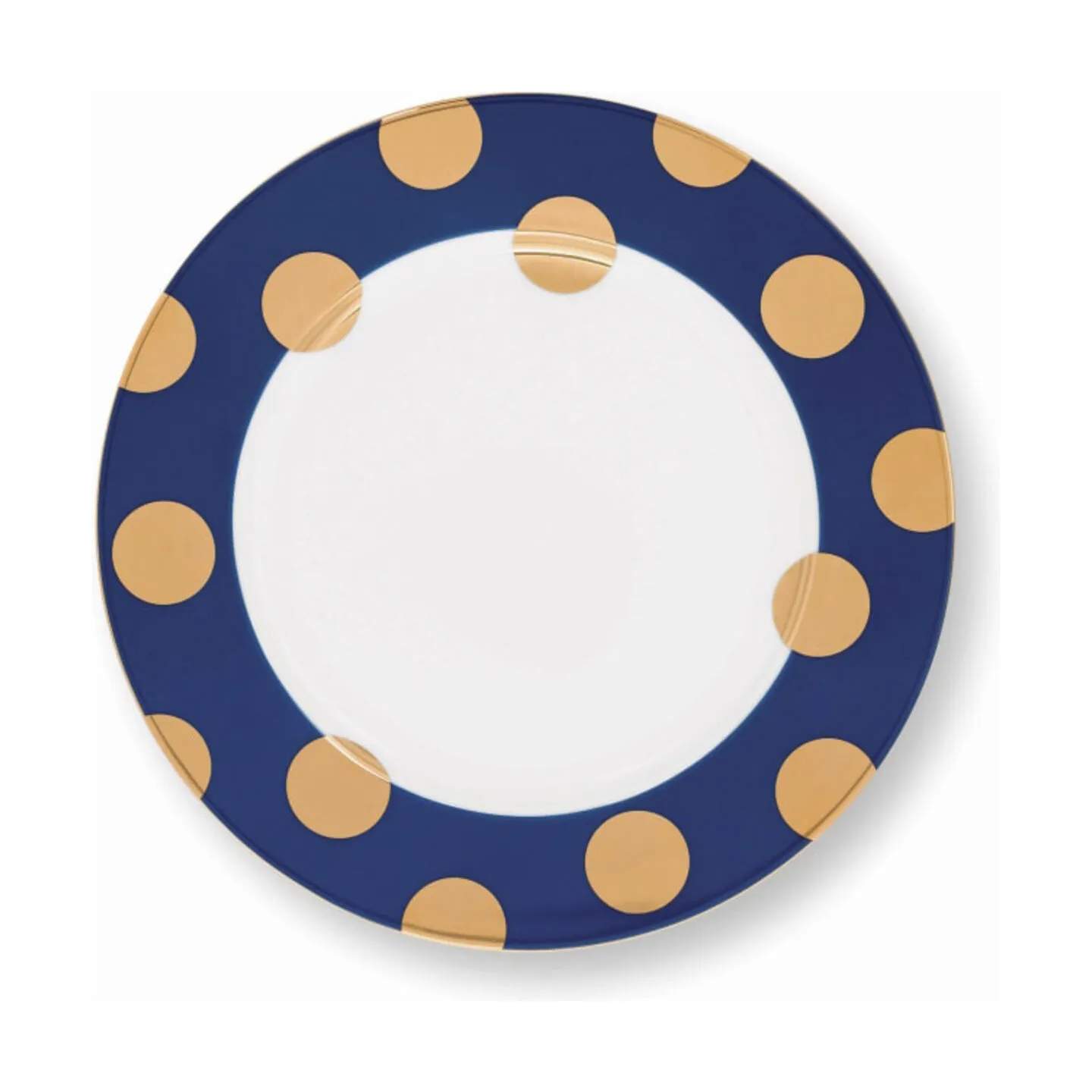 PIP Studio Middagstallerkener Dot Delight Tallerken - 2 stk. i Mørkeblå, 23 cm, 4