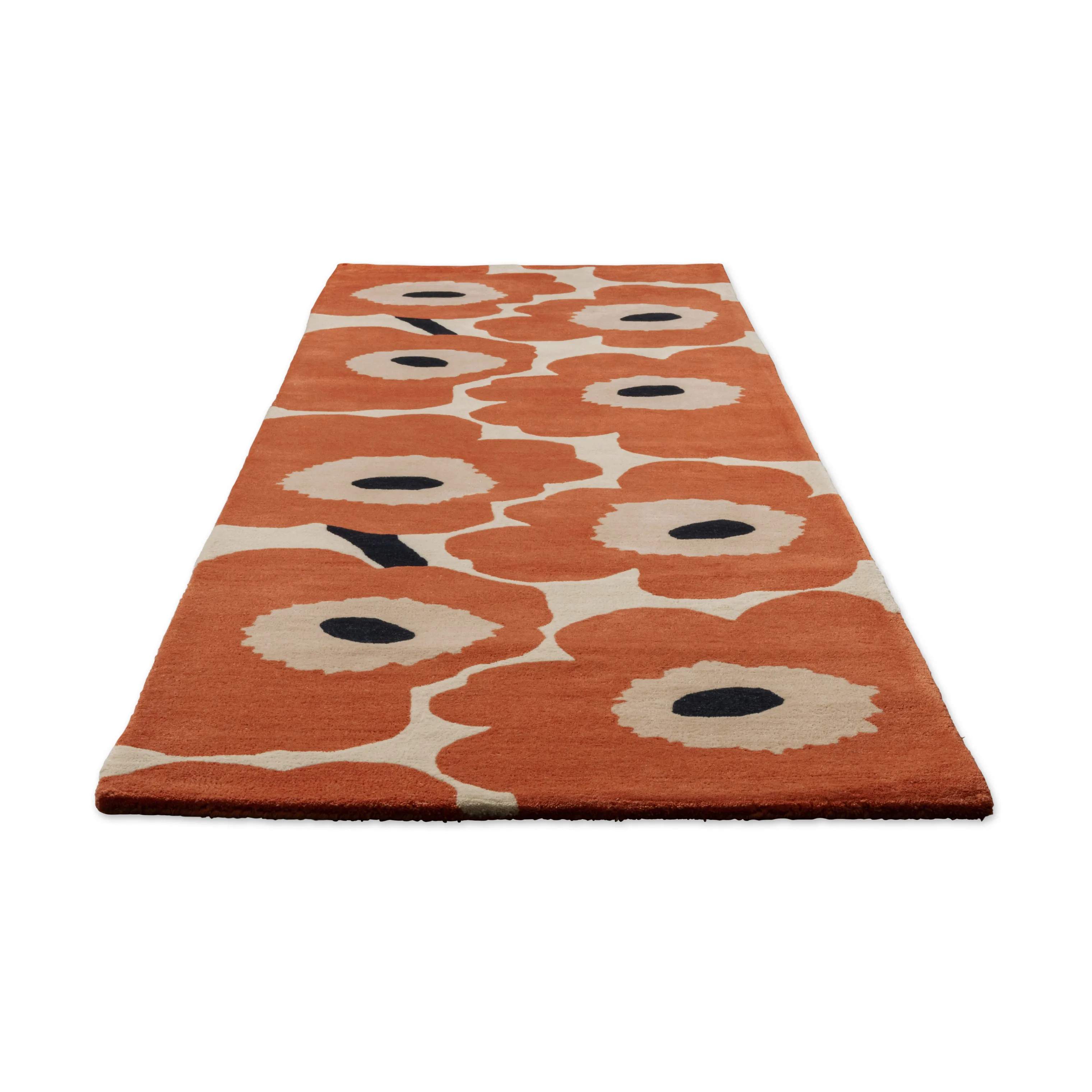 Marimekko by Brink & Campman Gulvtæpper Unikko Tæppeløber i Orange rød, B80 x L300 cm, 2