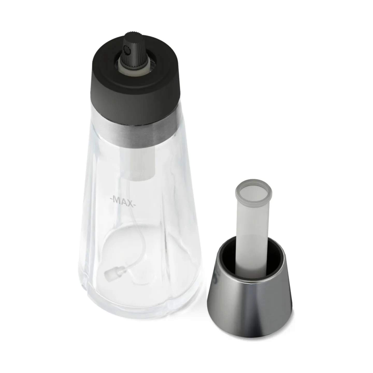 Rosendahl Olie- og eddikeflasker Grand Cru Olie Spray i Sort/Stål, 8